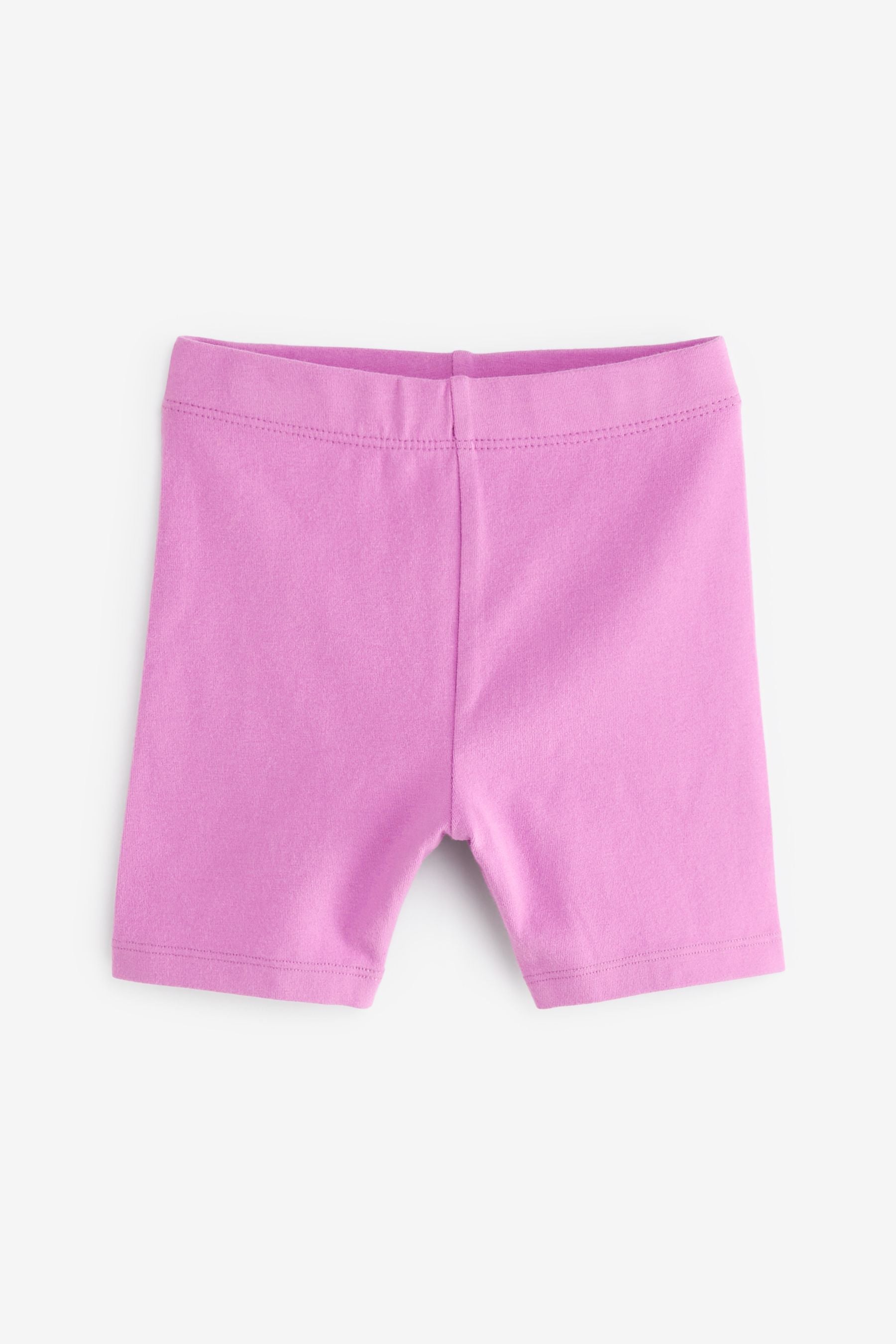 Lilac Purple Swirl 3 Pack Jersey Cycling Shorts (3mths-7yrs)