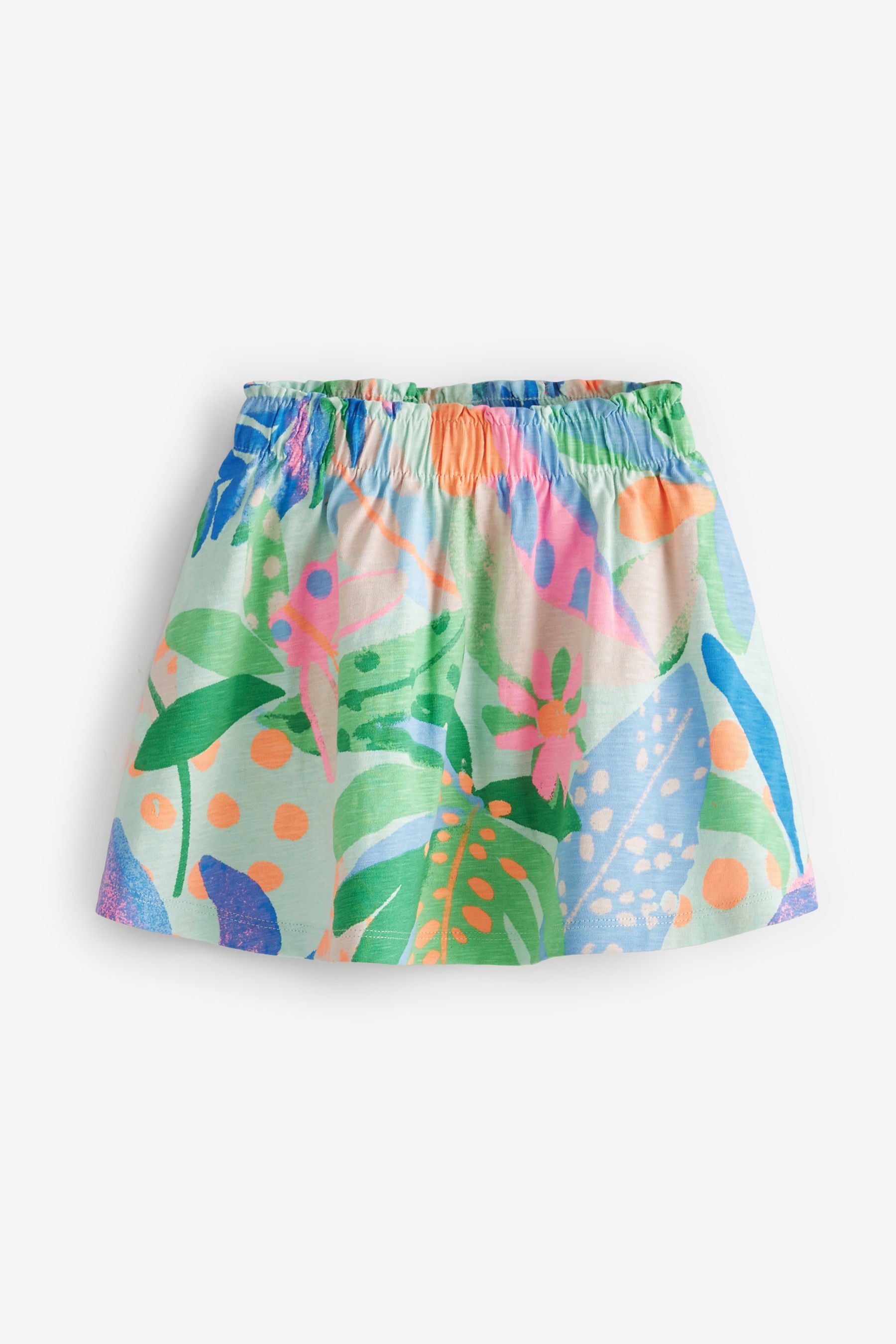 Mint Green Tropical 2 Pack Skirts (3mths-7yrs)