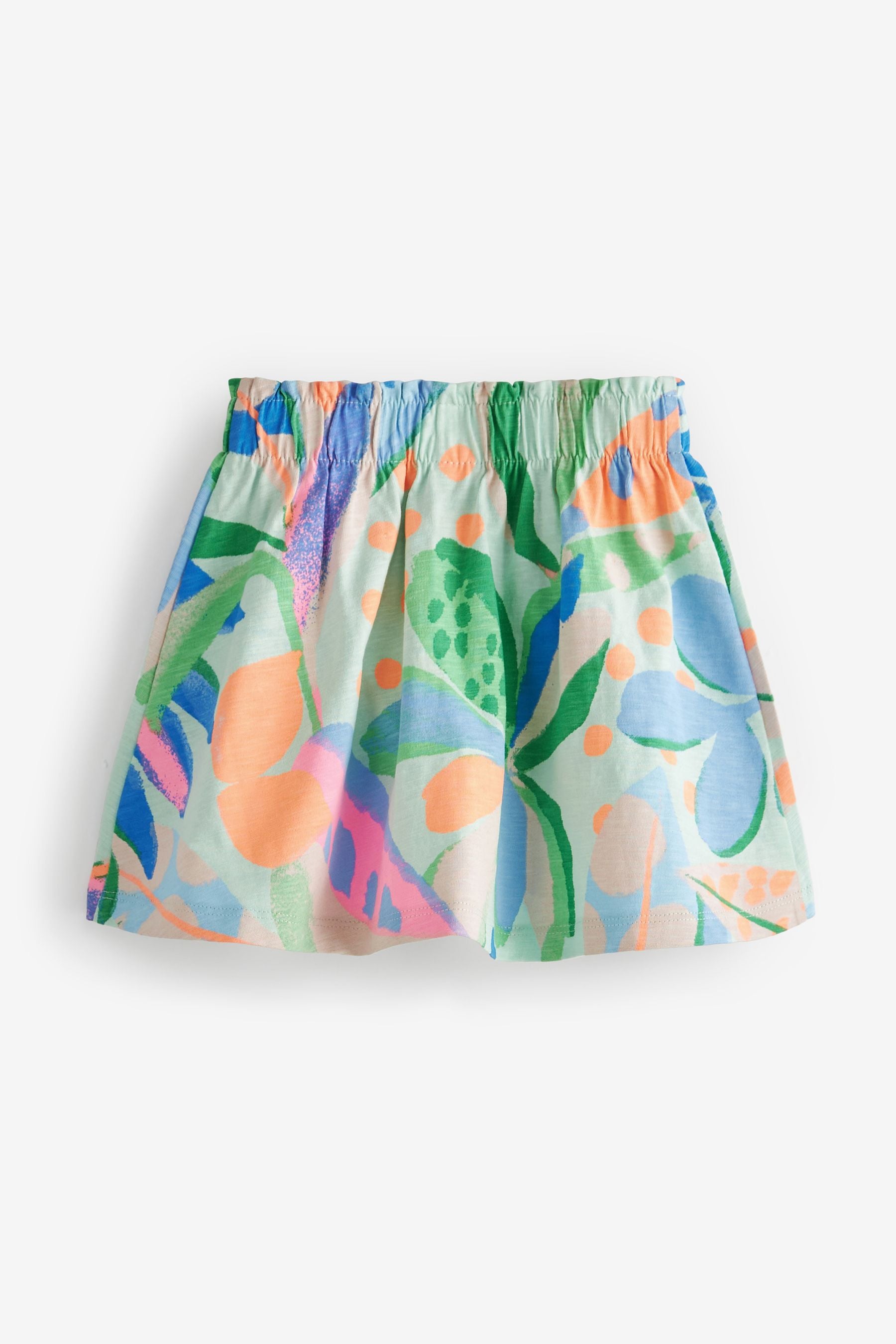 Mint Green Tropical 2 Pack Skirts (3mths-7yrs)