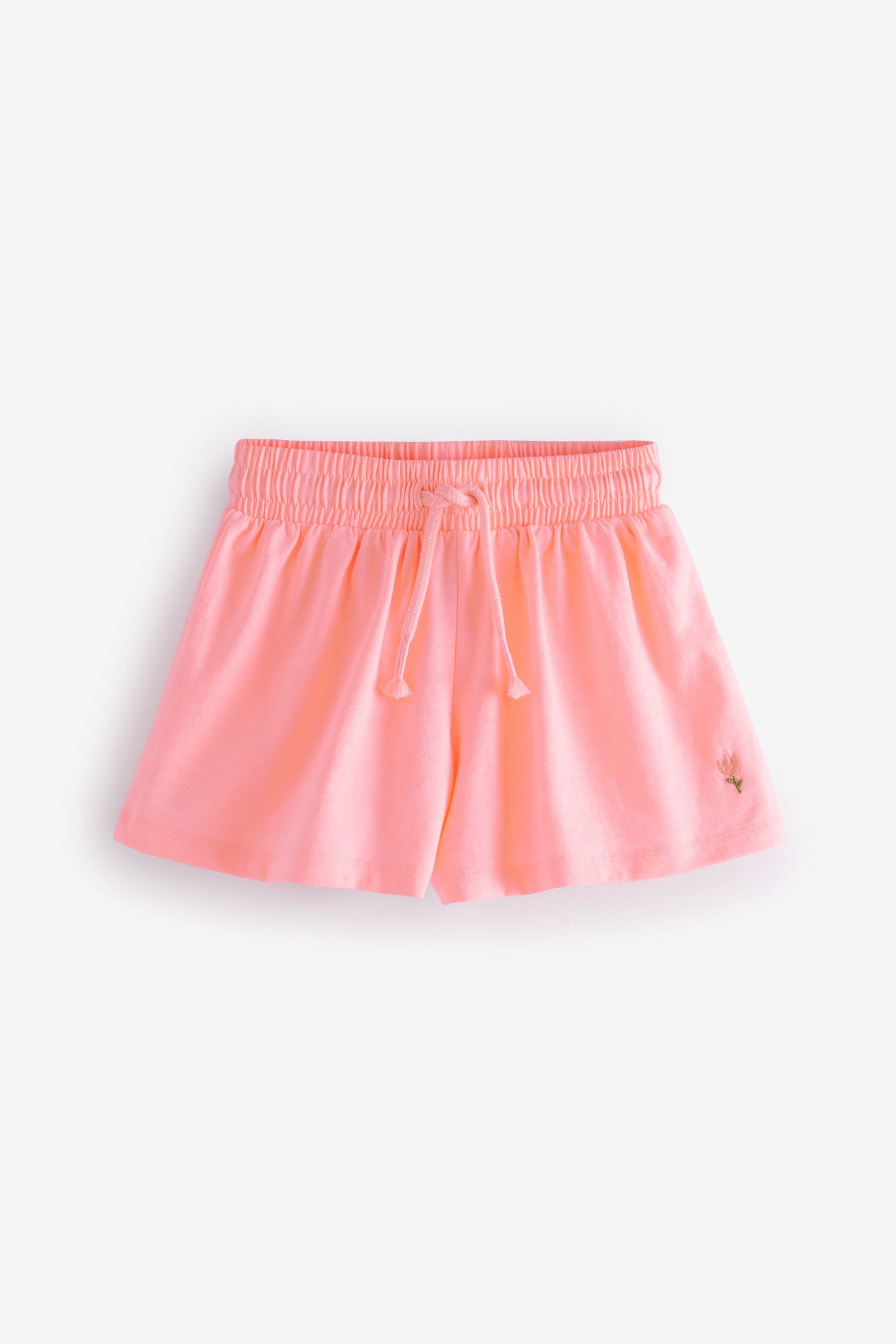 Peach Pink Unicorn 3 Pack Jersey Shorts (3mths-7yrs)