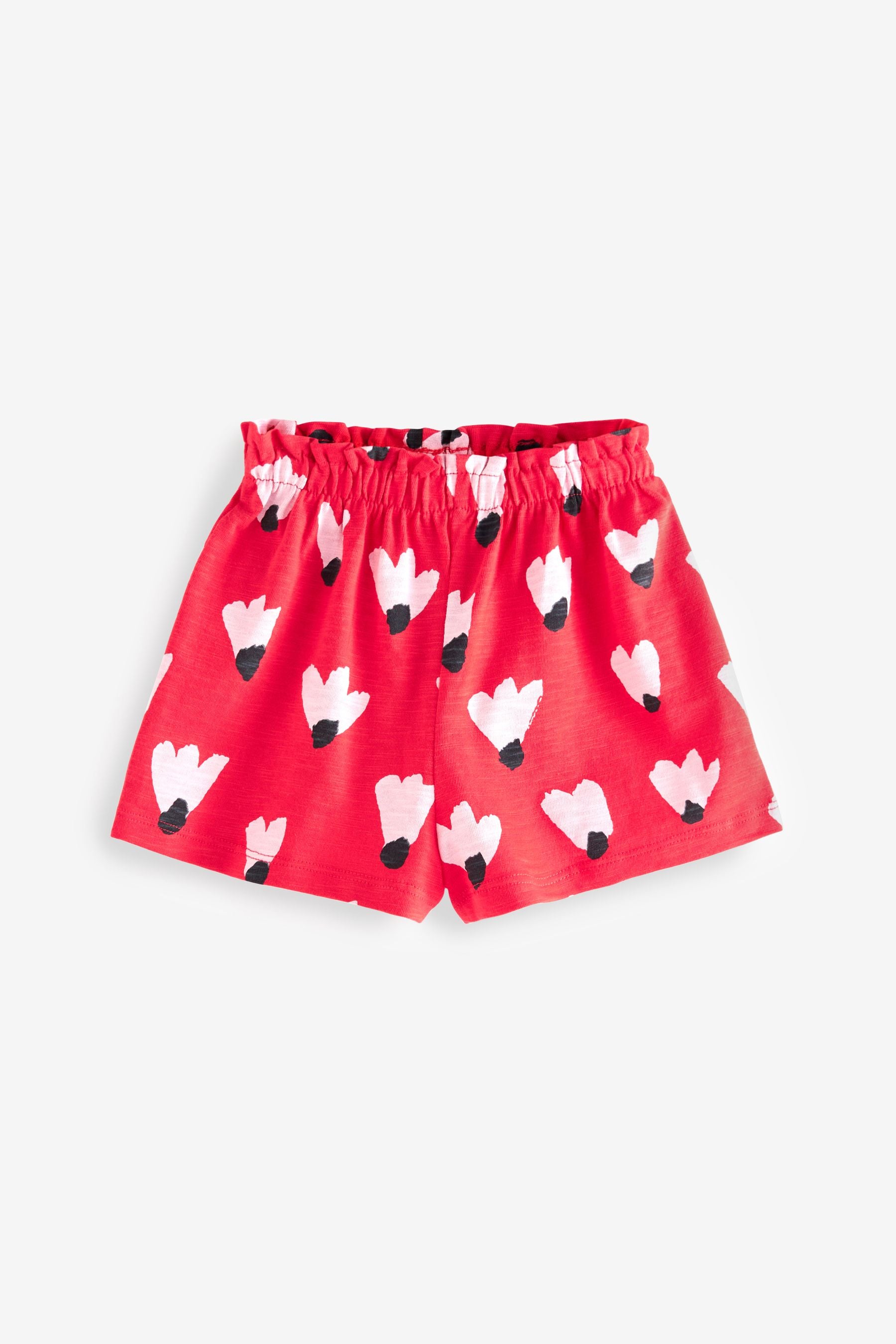 Red/Blue 3 Pack Jersey Shorts (3mths-7yrs)