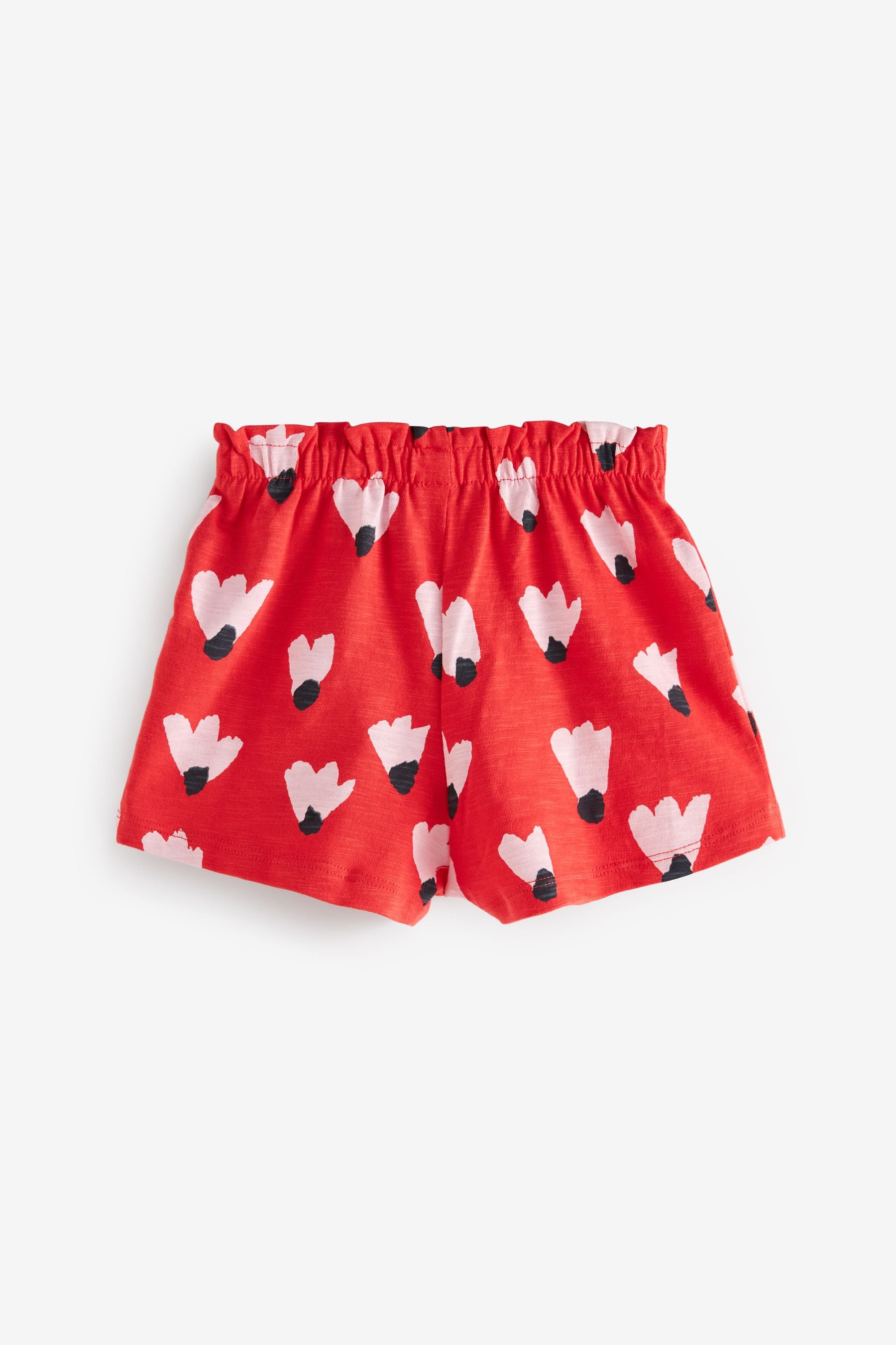 Red/Blue 3 Pack Jersey Shorts (3mths-7yrs)