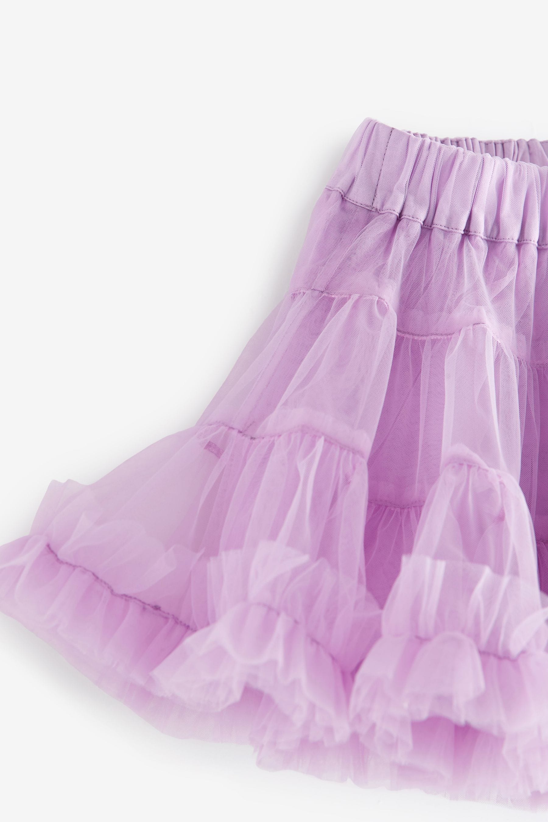 Lilac Purple Ruffle Tutu Skirt (3mths-7yrs)