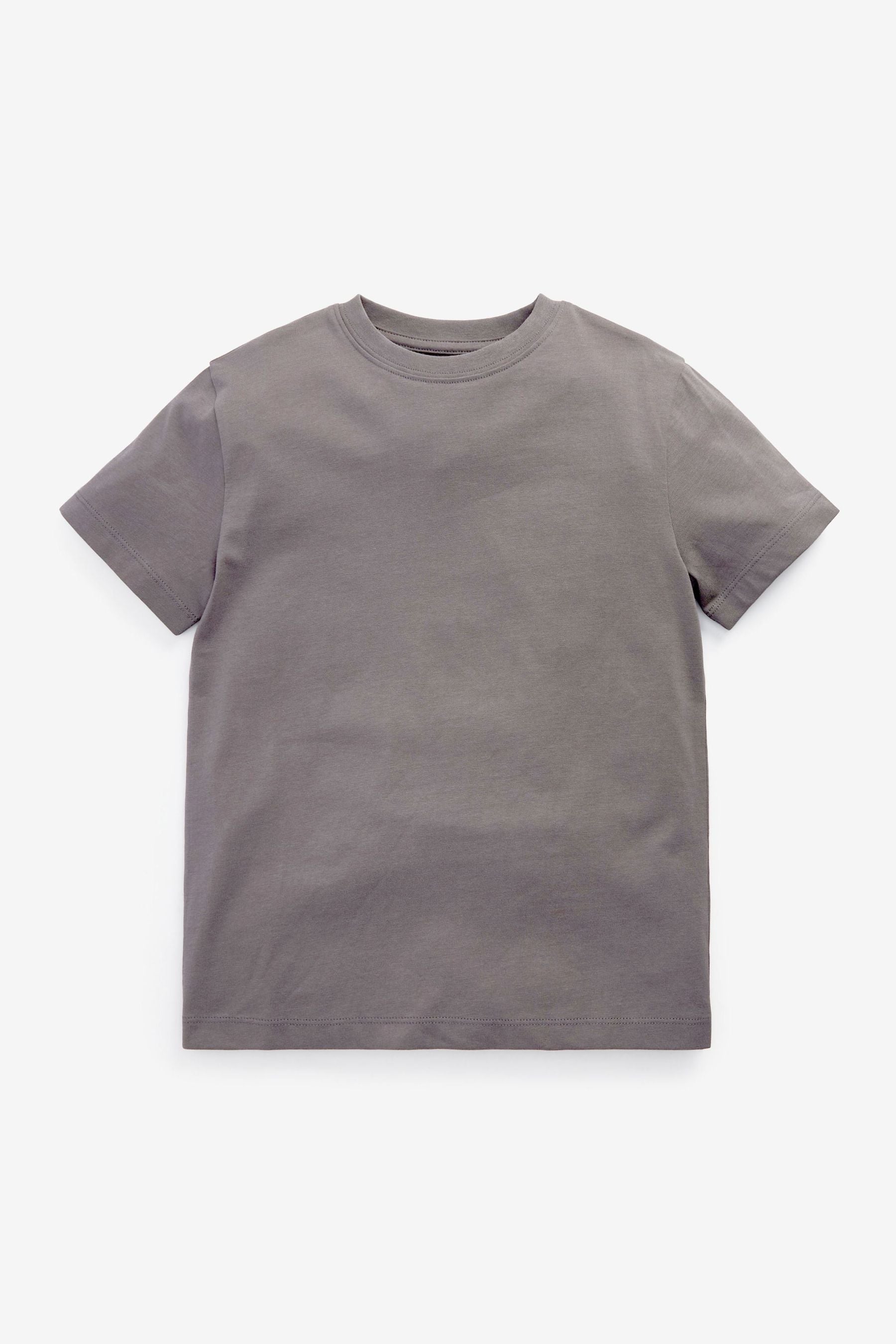 Charcoal Grey Plain T-Shirt (3-16yrs)