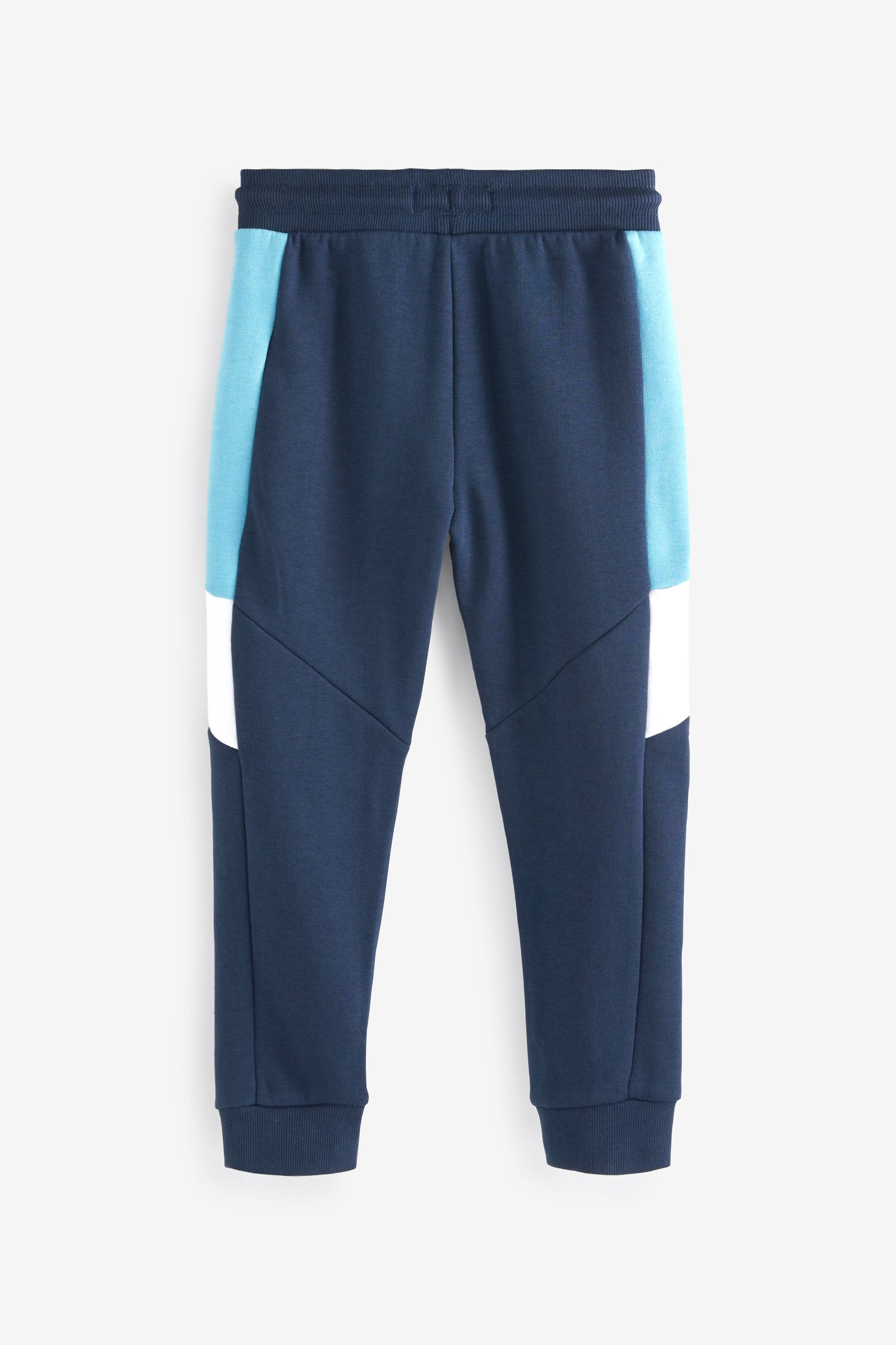 Navy Blue Colourblock Joggers (3-16yrs)