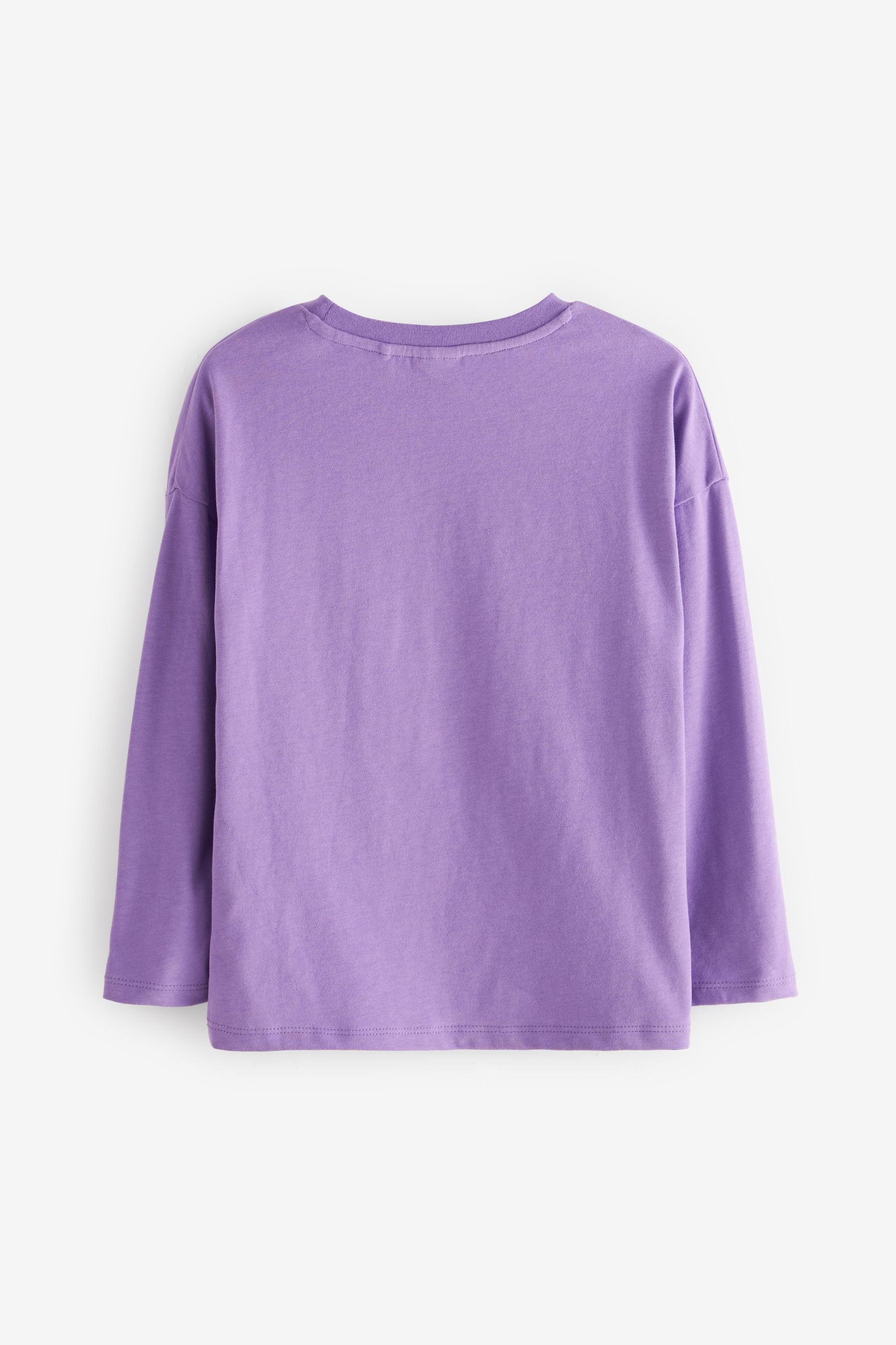 Lilac Purple Super Mario T-Shirt (3-16yrs)