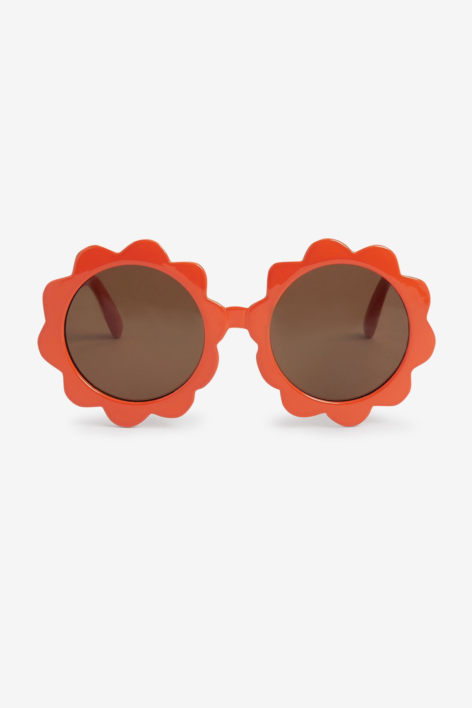 Orange Flower Sunglasses