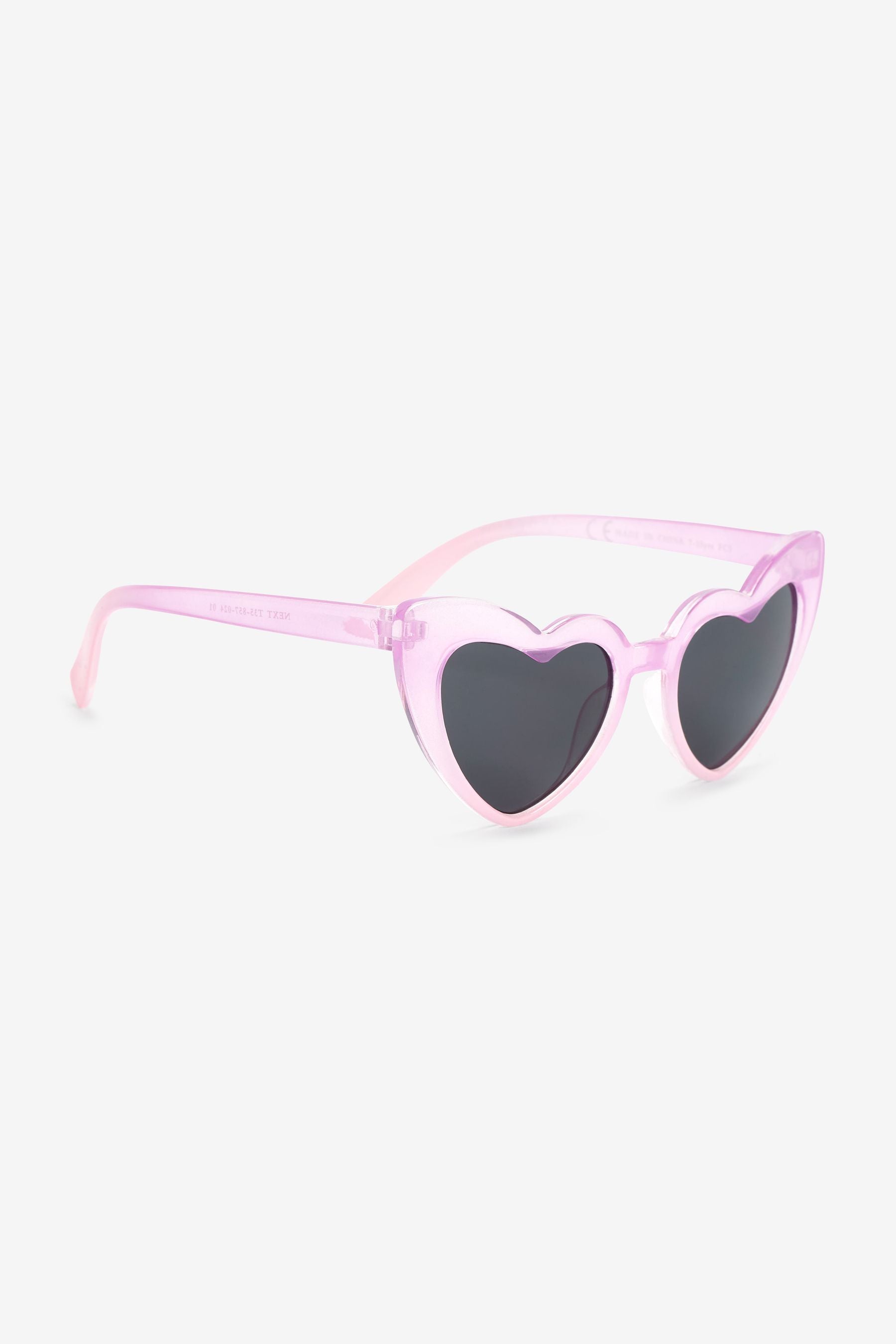 Lilac Purple Heart Sunglasses