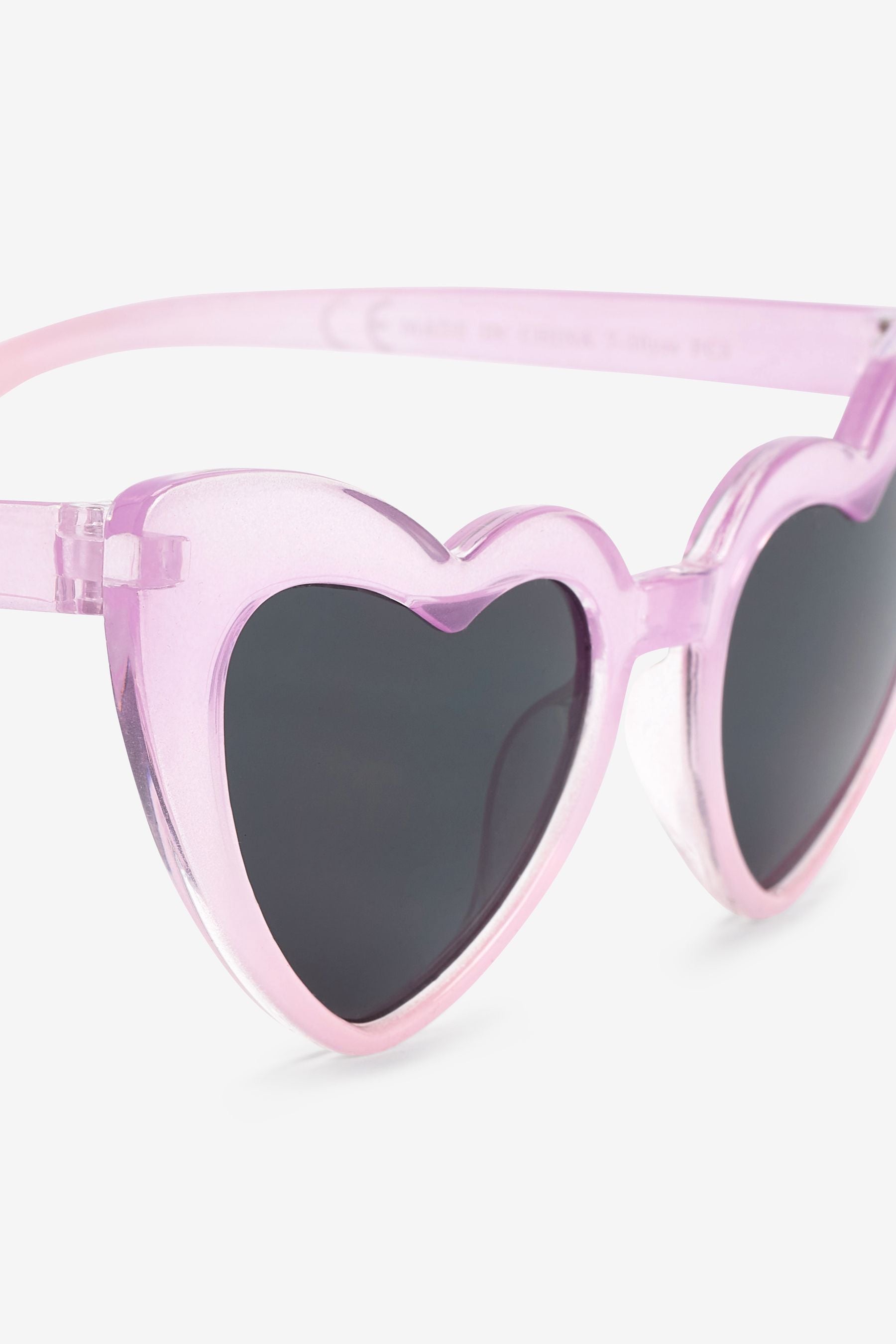 Lilac Purple Heart Sunglasses