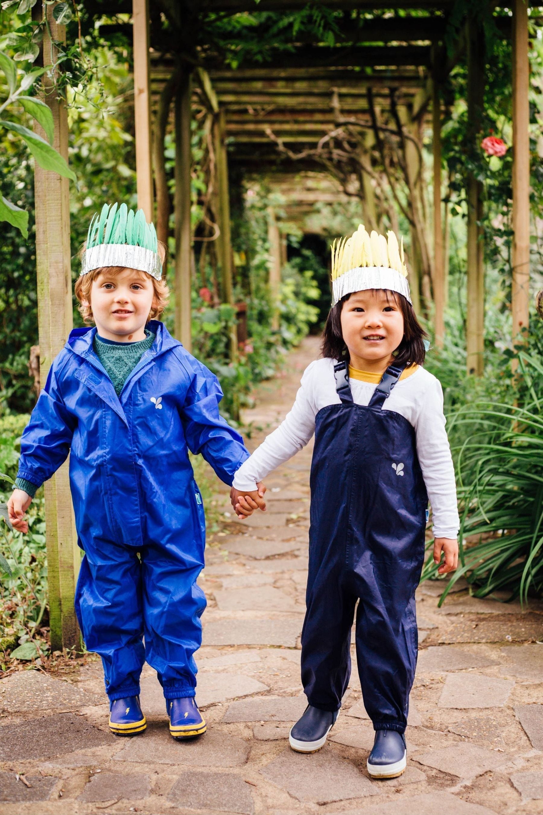 Navy Blue Muddy Puddles Originals Waterproof Dungarees