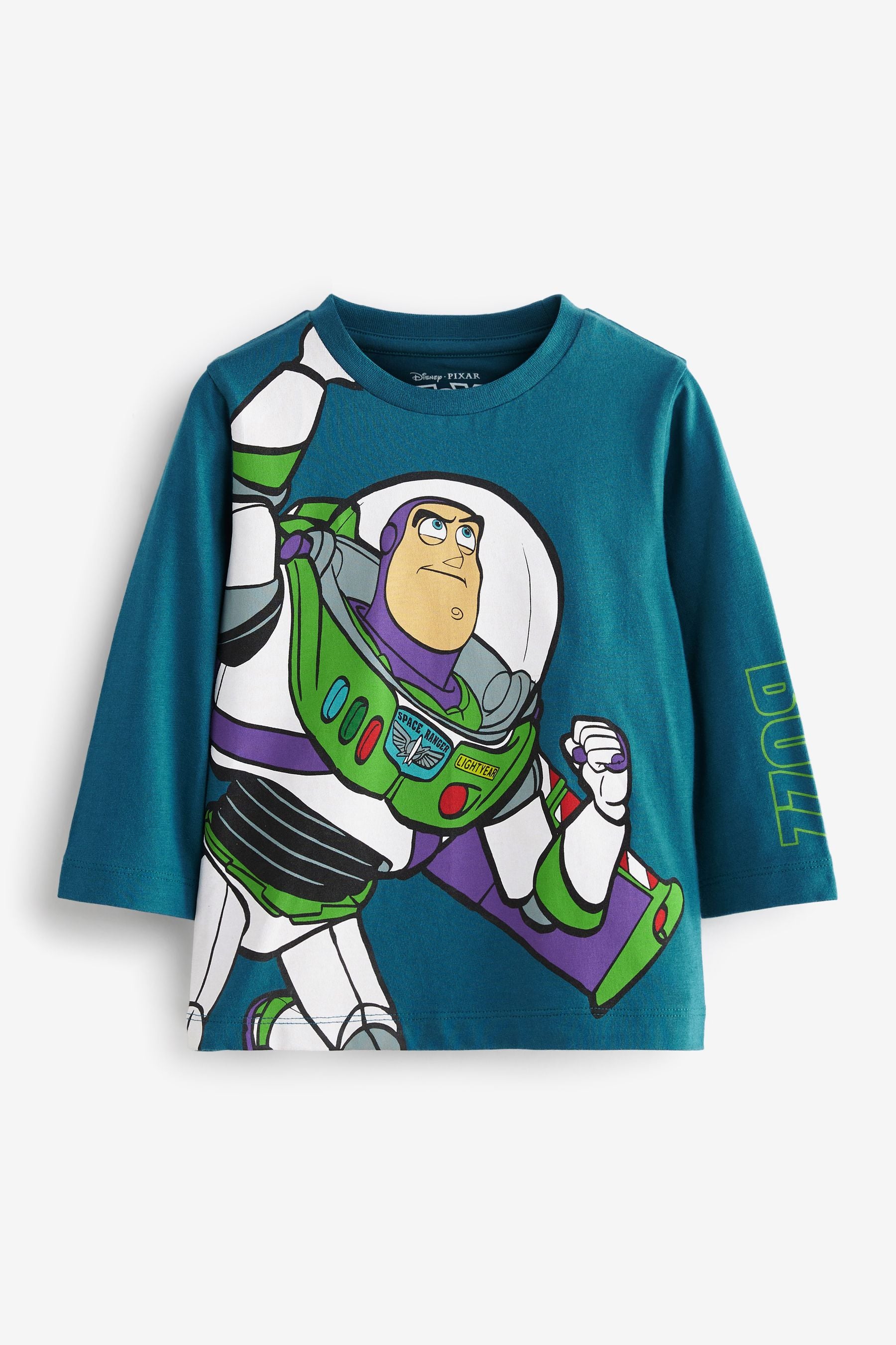 Blue Toy Story Buzz Lightyear Long Sleeve T-Shirt (3mths-8yrs)