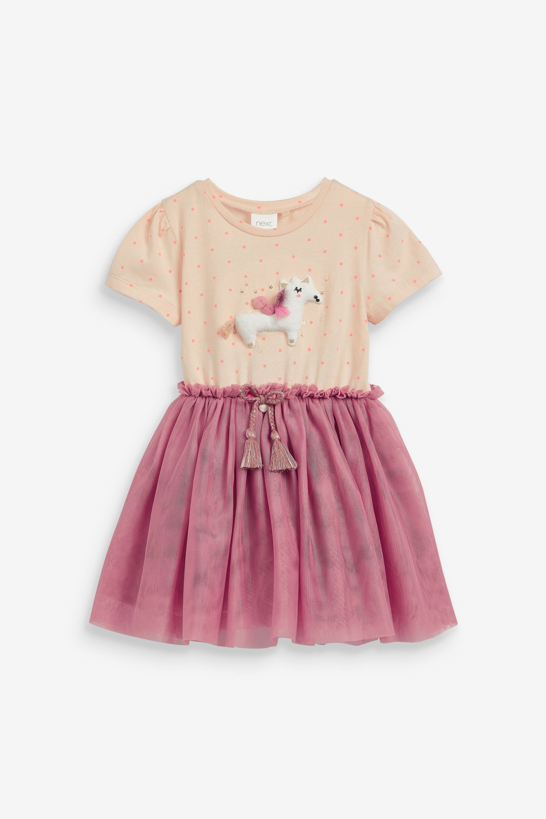 Pink Unicorn Party Dress (3mths-7yrs)