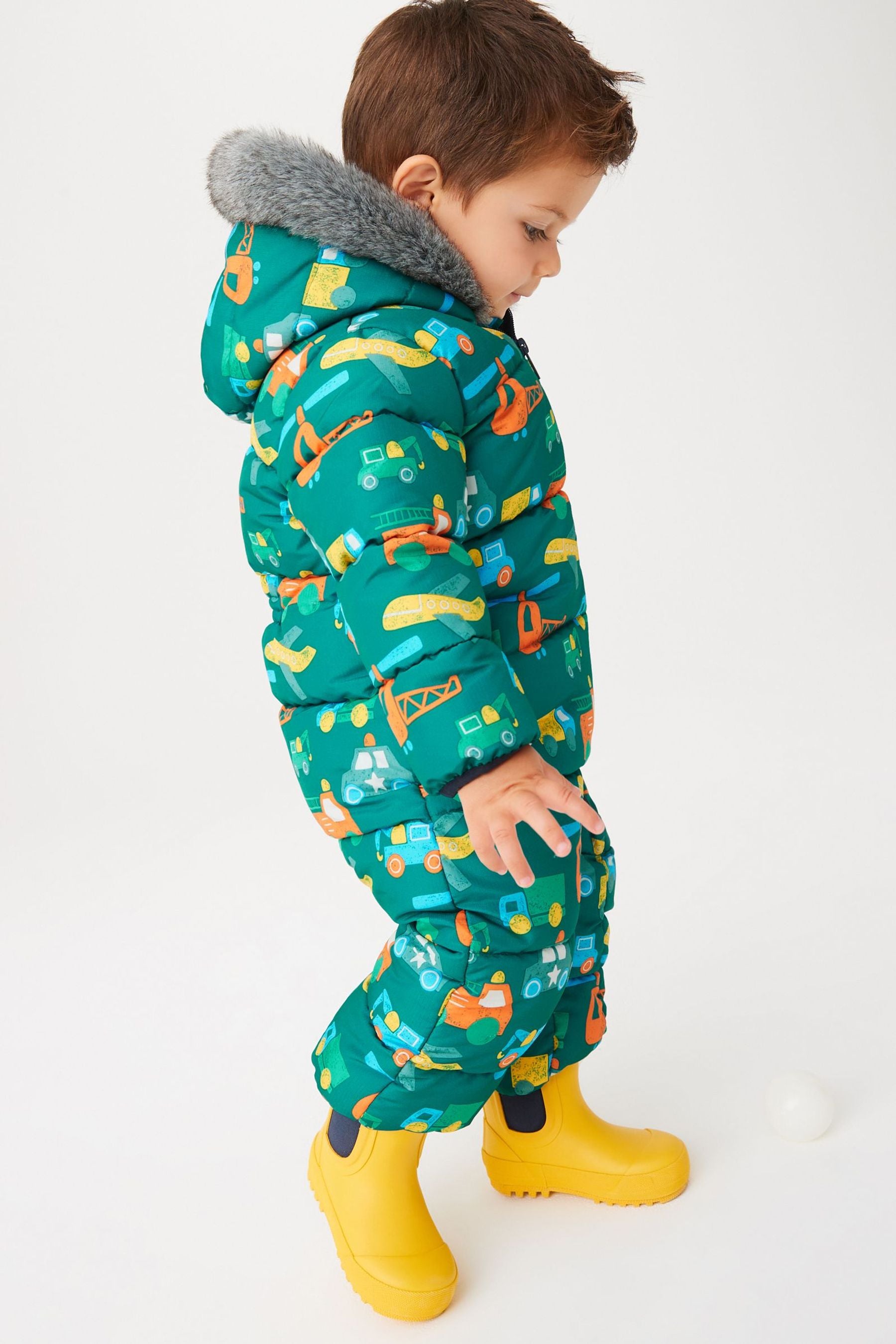 Green Helicopter Snowsuit (3mths-7yrs)