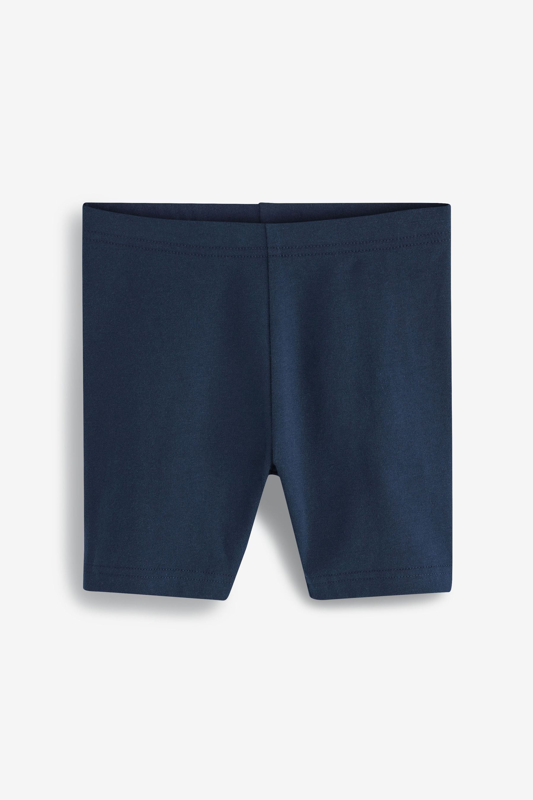 Navy Blue 5 Pack Cotton Rich Stretch Cycle Shorts (3-16yrs)