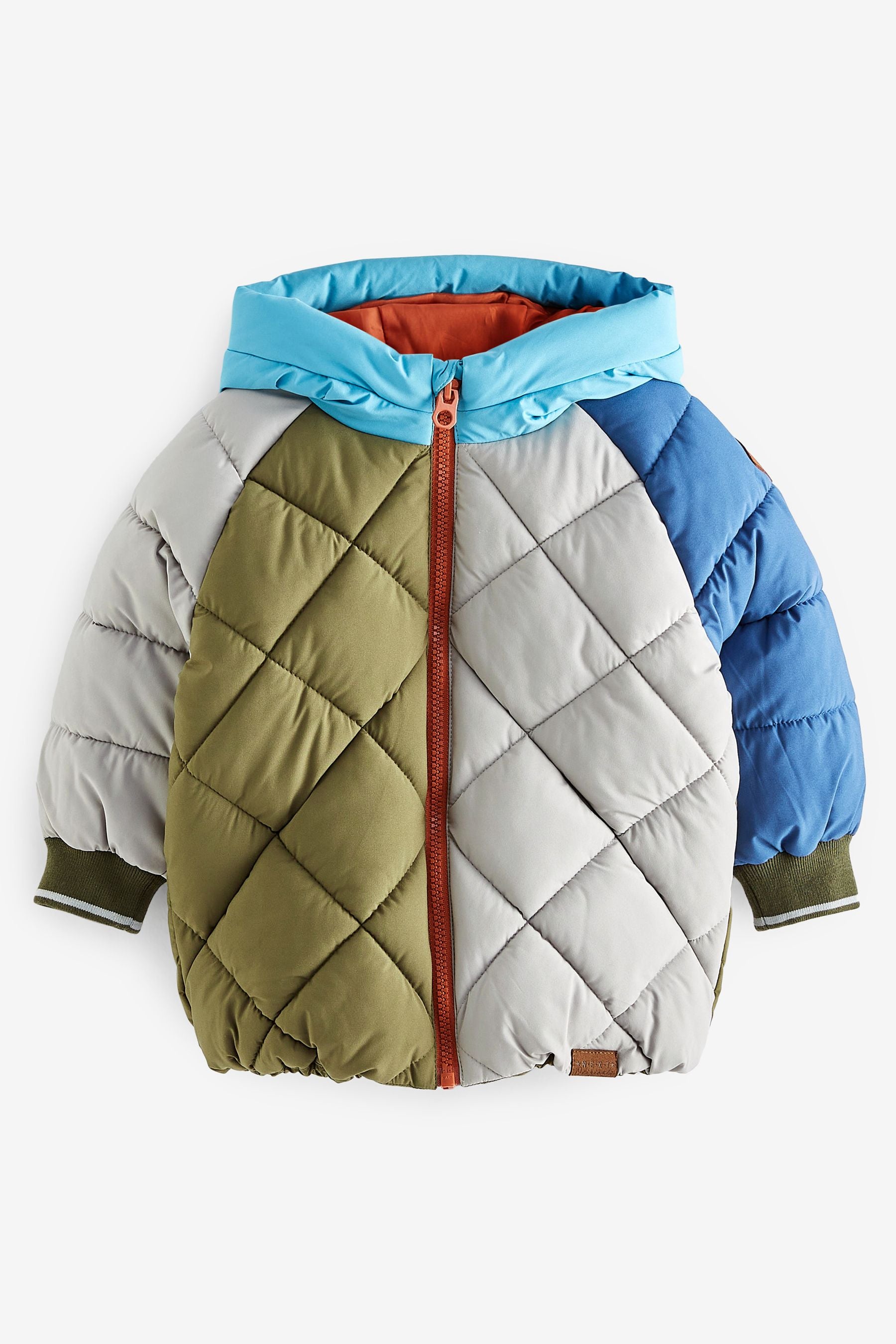 Colourblock Padded Jacket (3mths-7yrs)