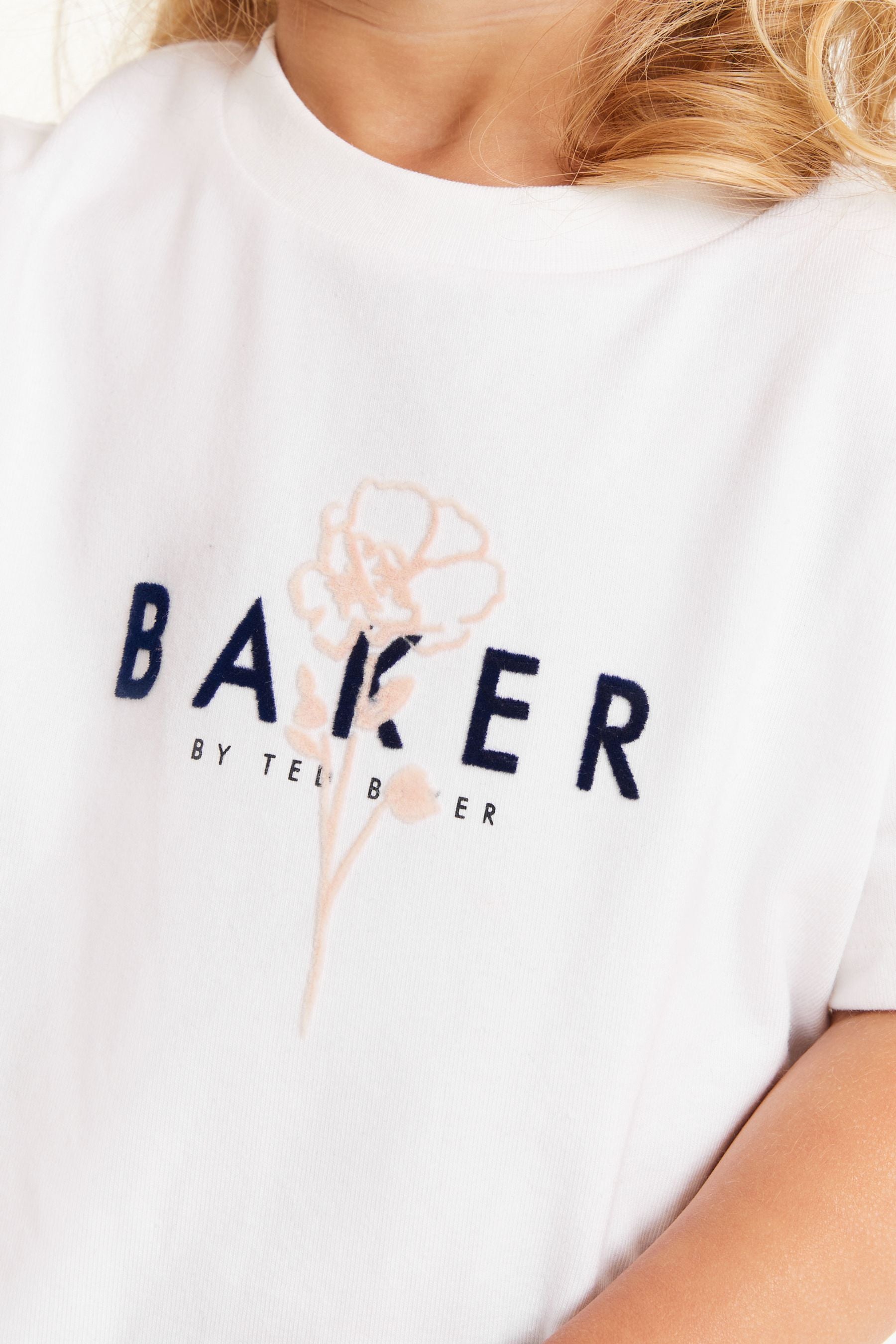 Baker by Ted Baker White T-Shirt And Leggings Set