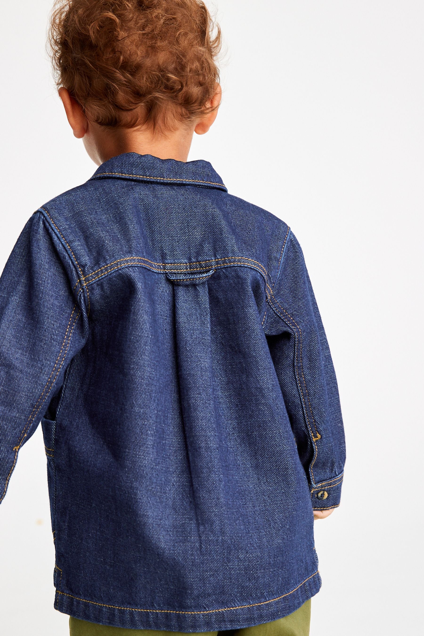 Denim Rinse Denim Shacket (3mths-9yrs)