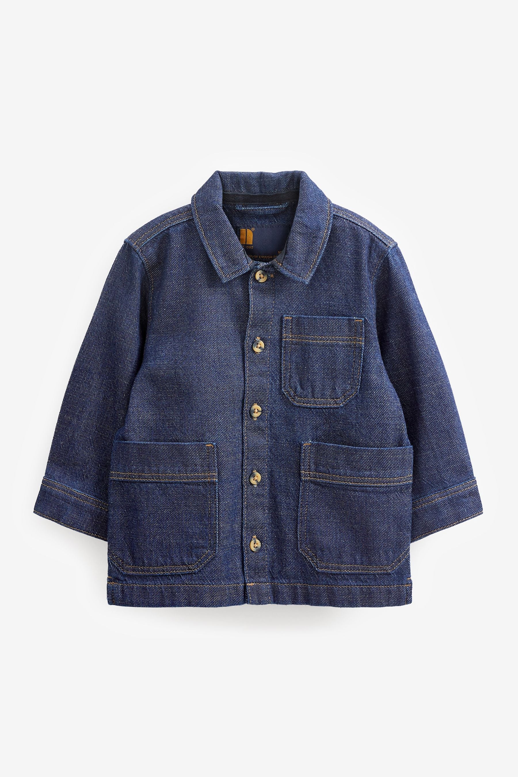 Denim Rinse Denim Shacket (3mths-9yrs)