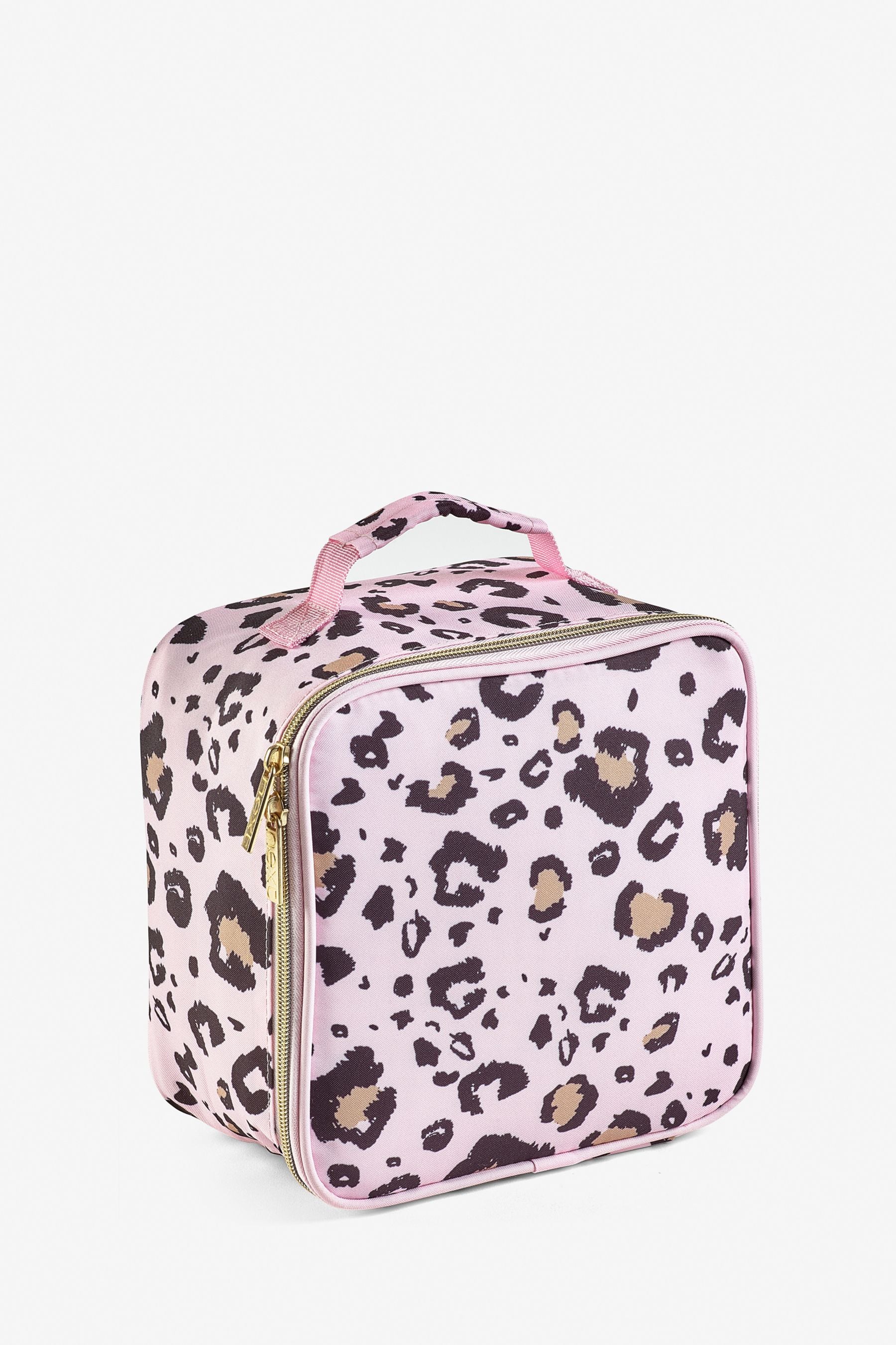 Pink Leopard Lunch Bag