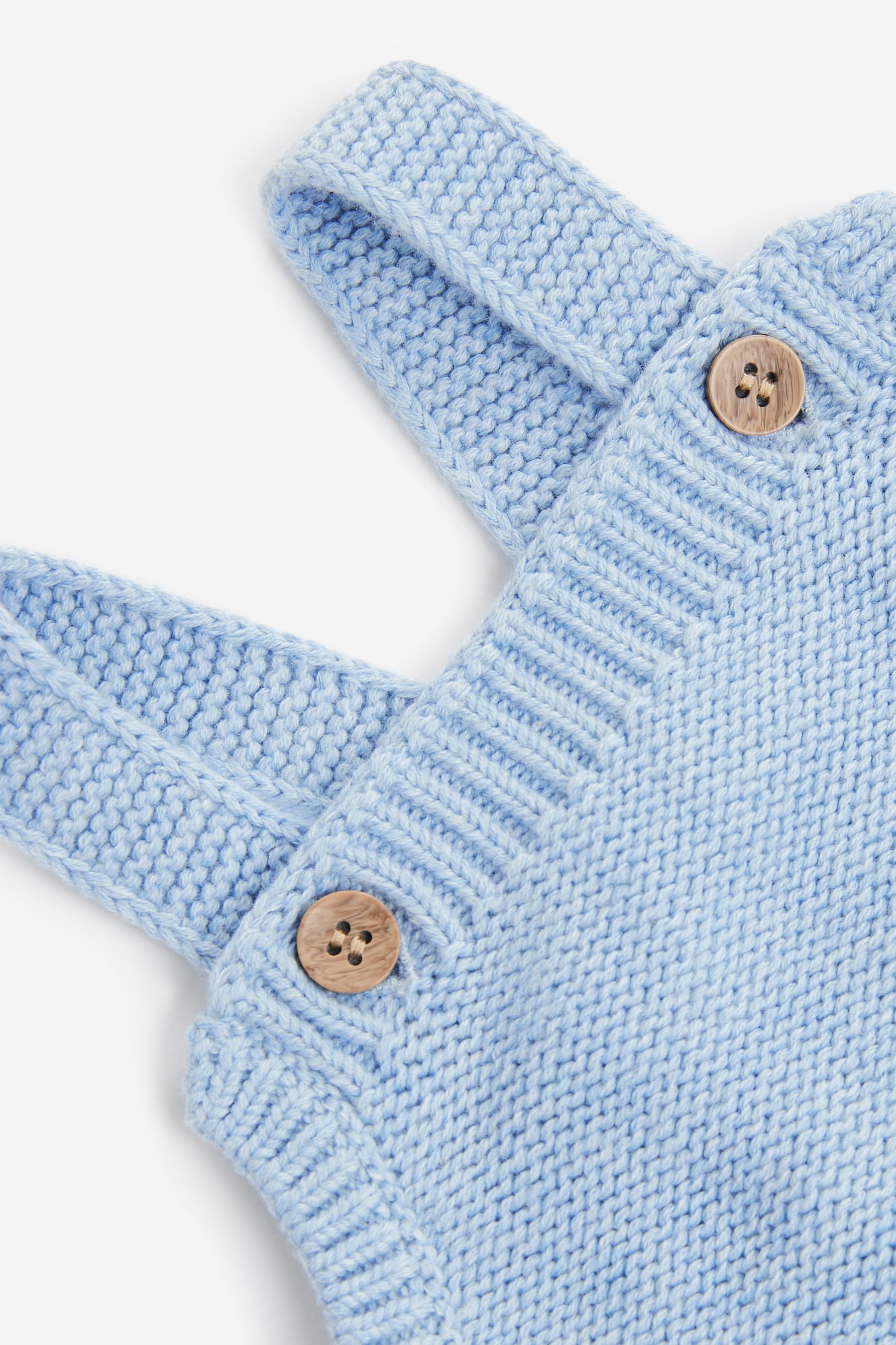 Blue The Little Tailor Stylish Baby Knitted Romper