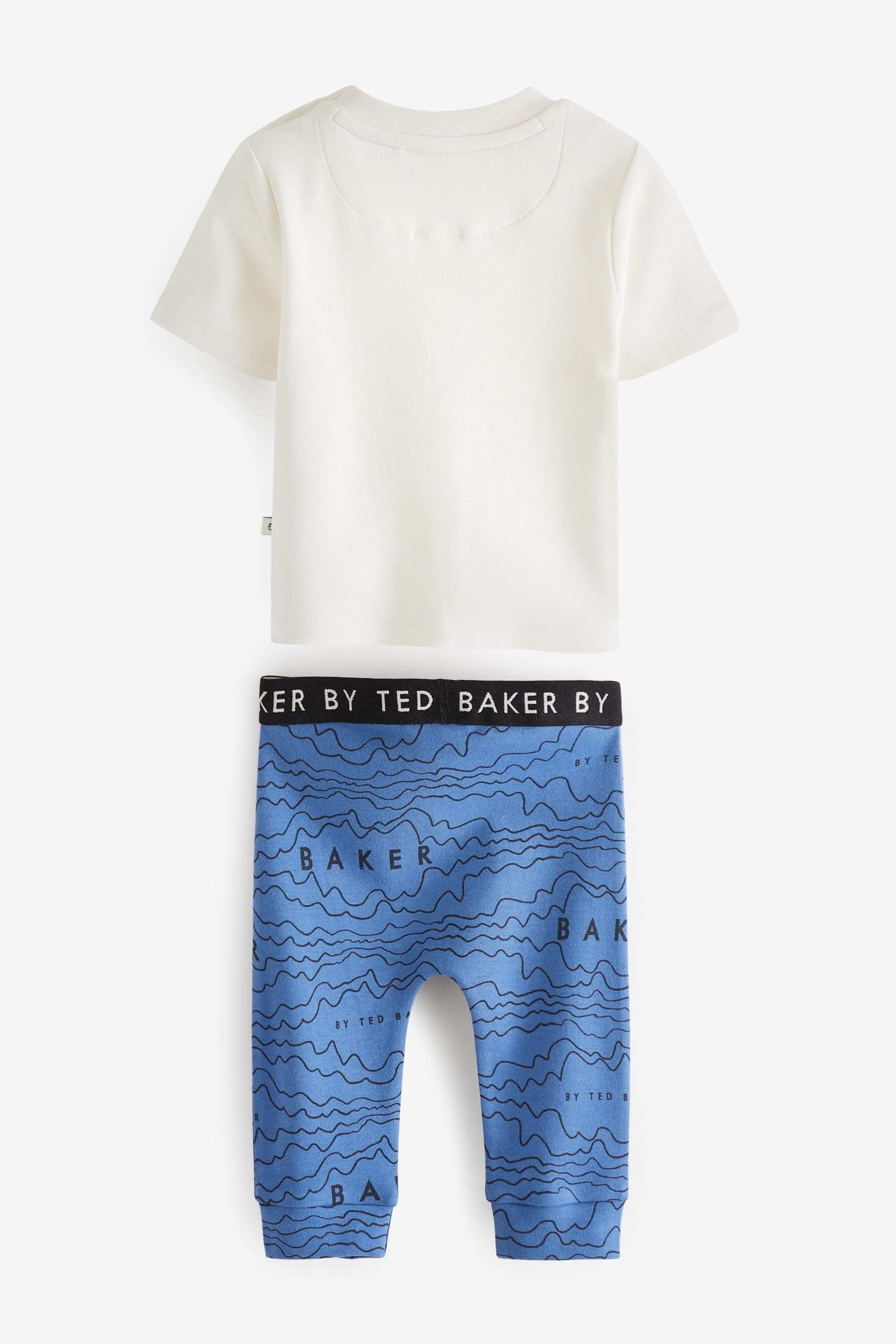 Blue Baker by Ted Baker Blue Graphic T-Shirt And Leggings Set