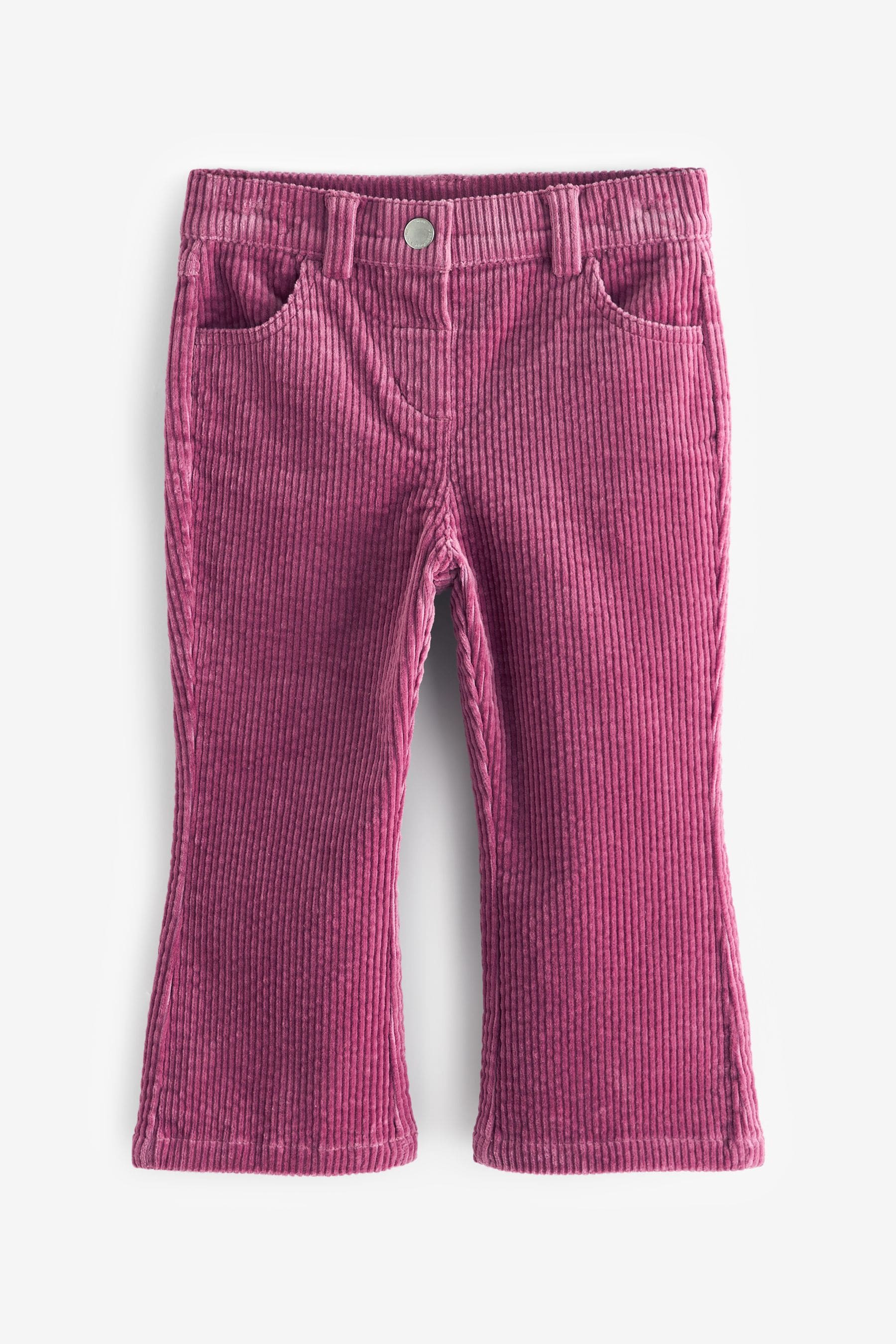 Pink Cord Trousers With Stretch (3mths-7yrs)