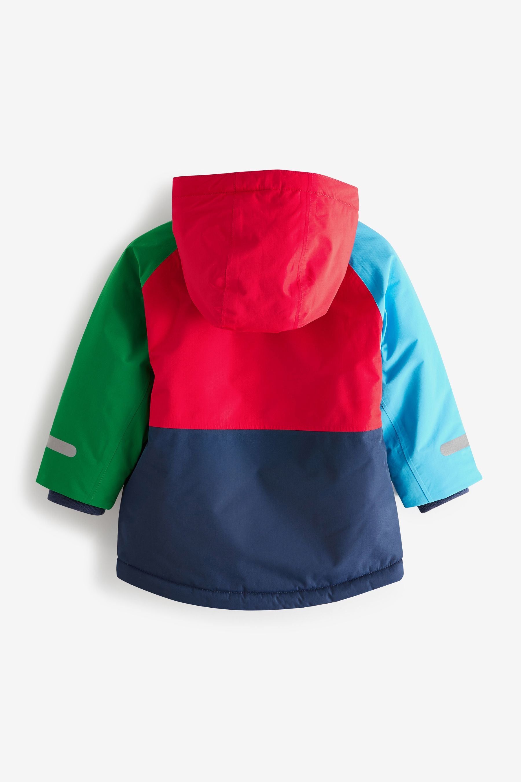 Multi Colourblock Waterproof Jacket (3mths-7yrs)