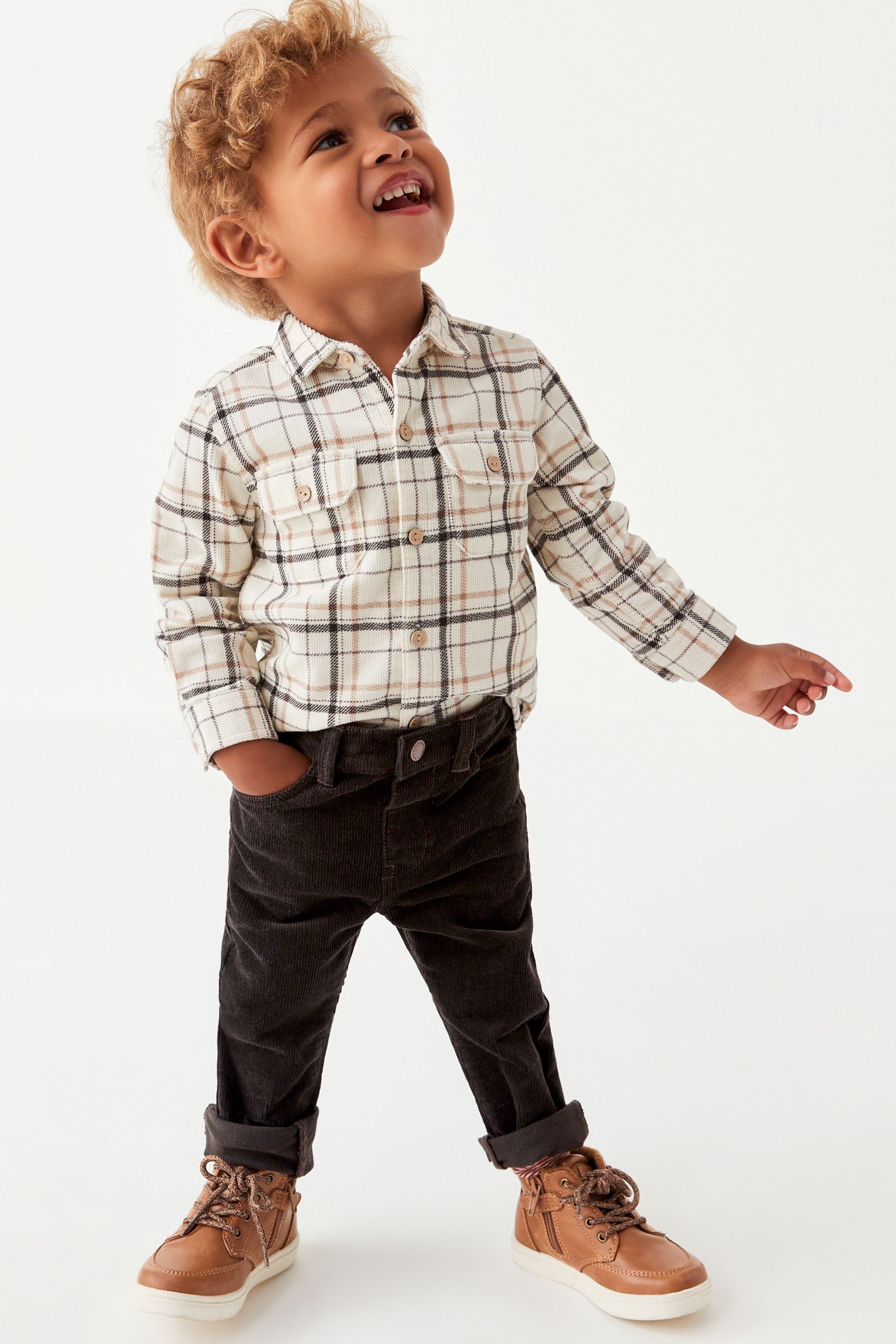 Brown Cord Trousers (3mths-7yrs)