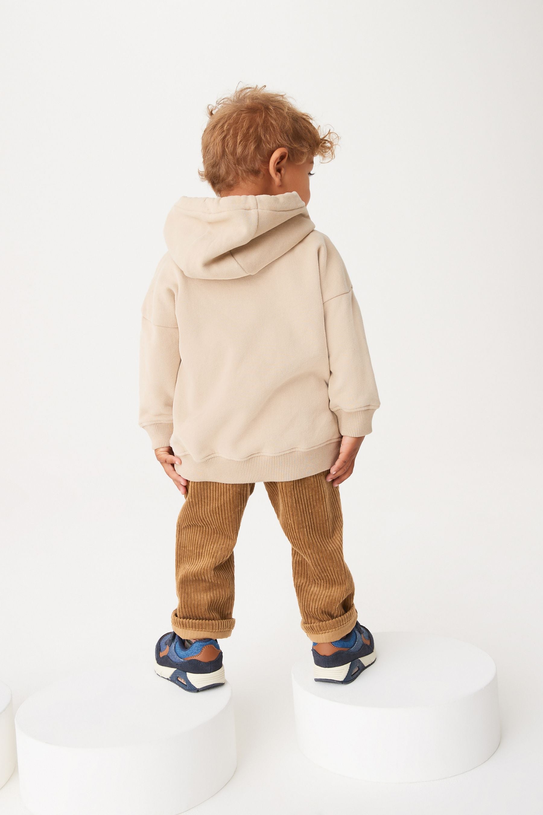 Tan Brown Cord Pull-On Trousers (3mths-7yrs)