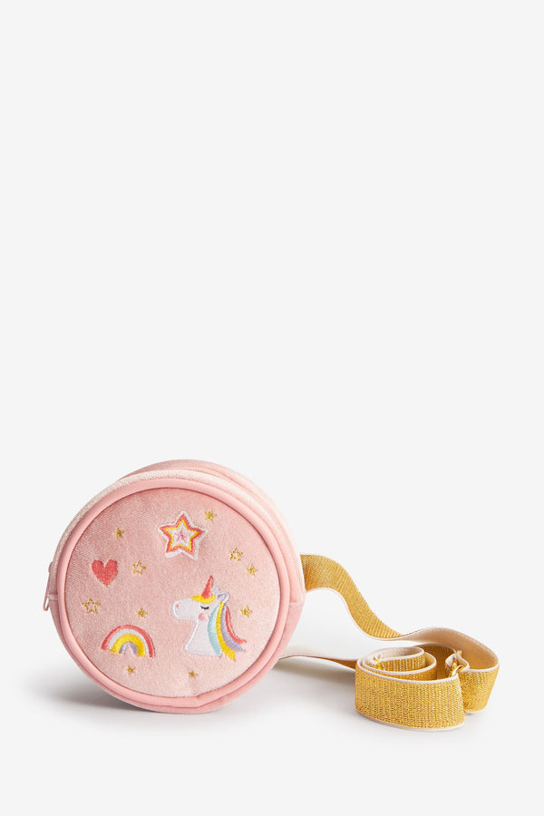 Blush Pink Unicorn Belt Bag