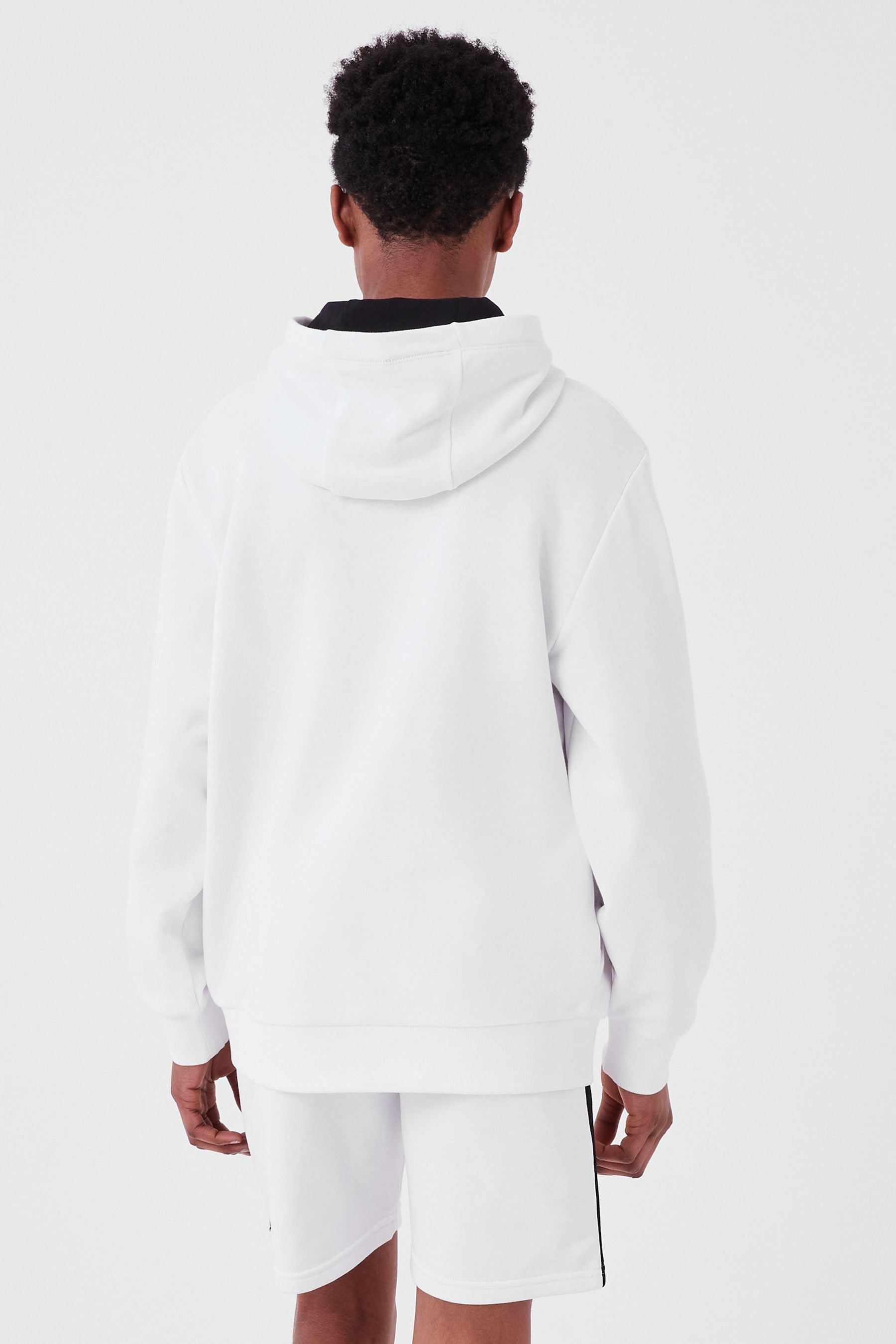 White Graphic Hoodie (3-16yrs)