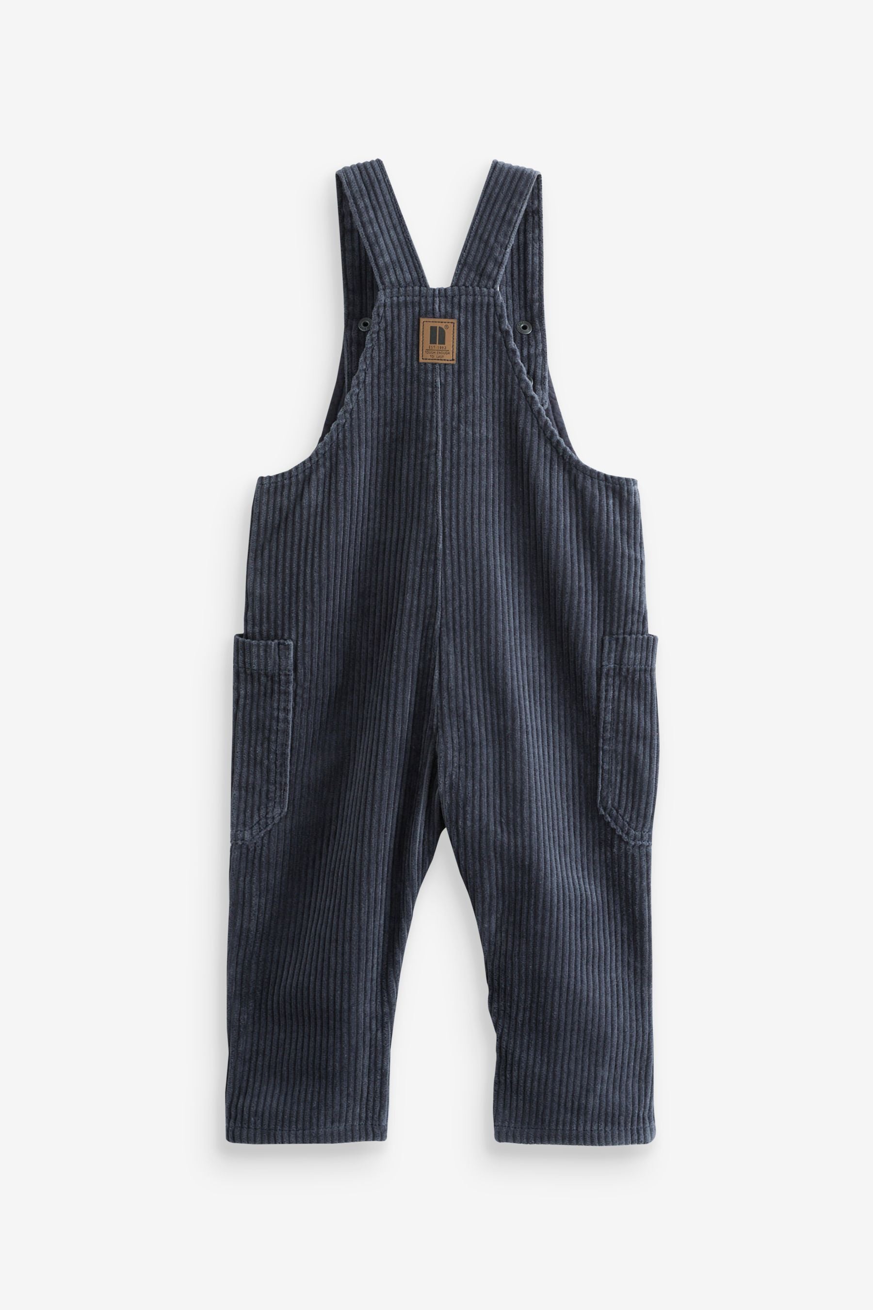 Indigo Blue Jumbo Cord Lined Dungarees (3mths-7yrs)