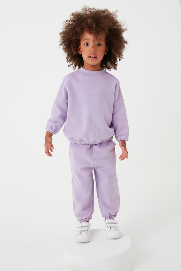 Lilac Purple Joggers (3mths-7yrs)