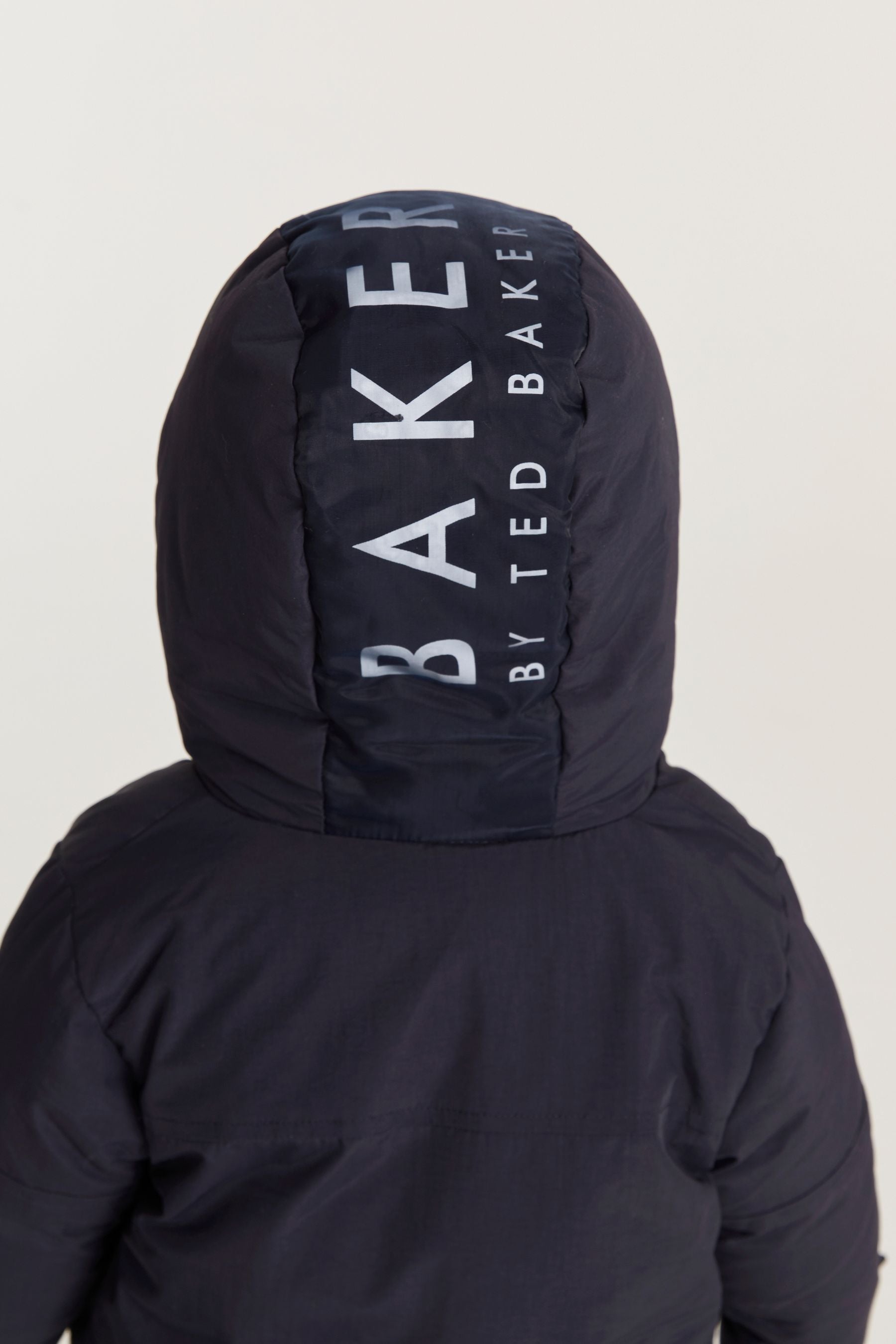 Navy Blue Baker by Ted Baker Shower Resistant Parka