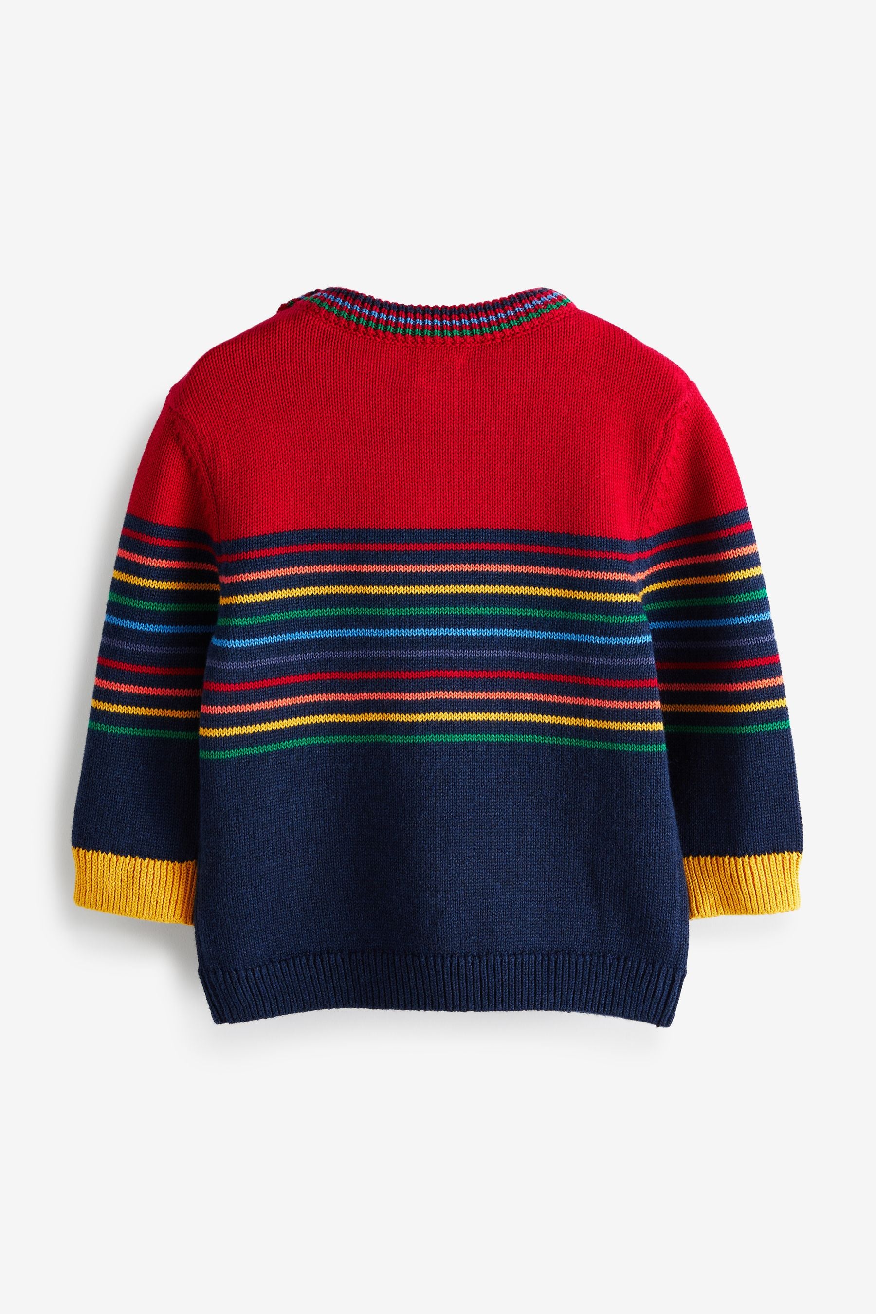 Multi Striped Crew Jumper (3mths-7yrs)