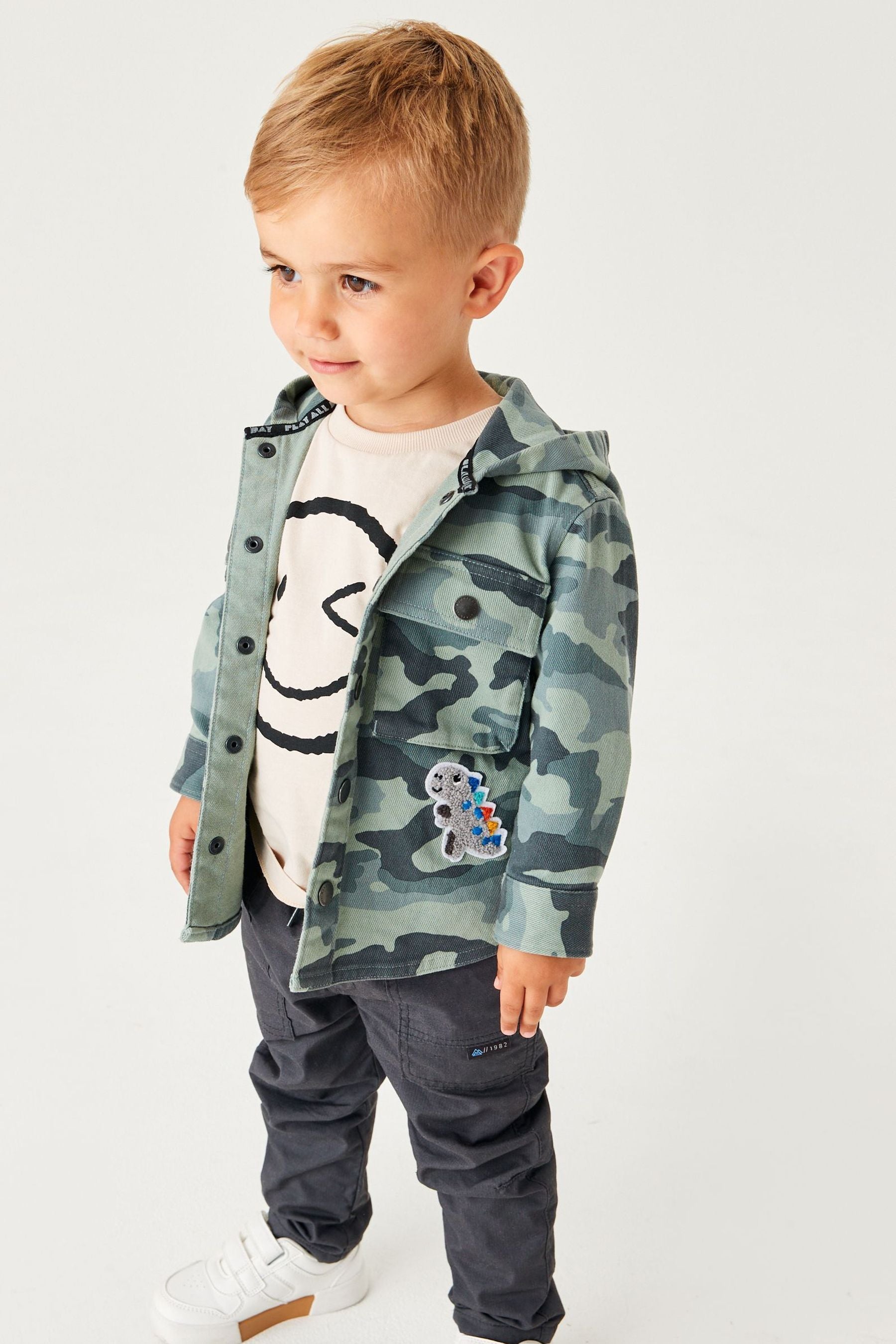 Camouflage Shirt & T-Shirt Set (3mths-7yrs)