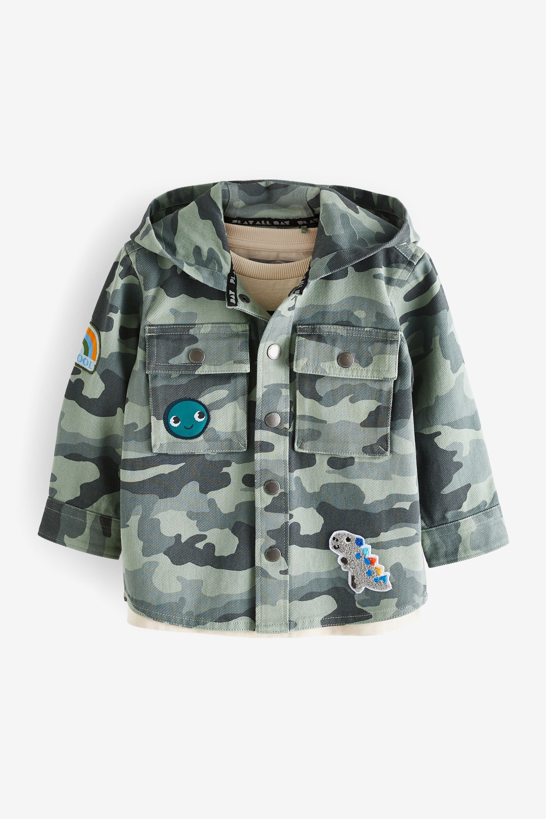 Camouflage Shirt & T-Shirt Set (3mths-7yrs)