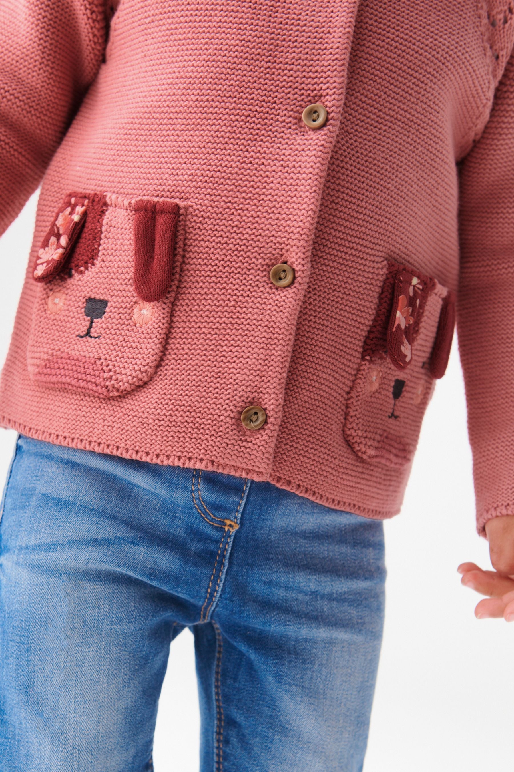 Pink Character Cardigan (3mths-7yrs)