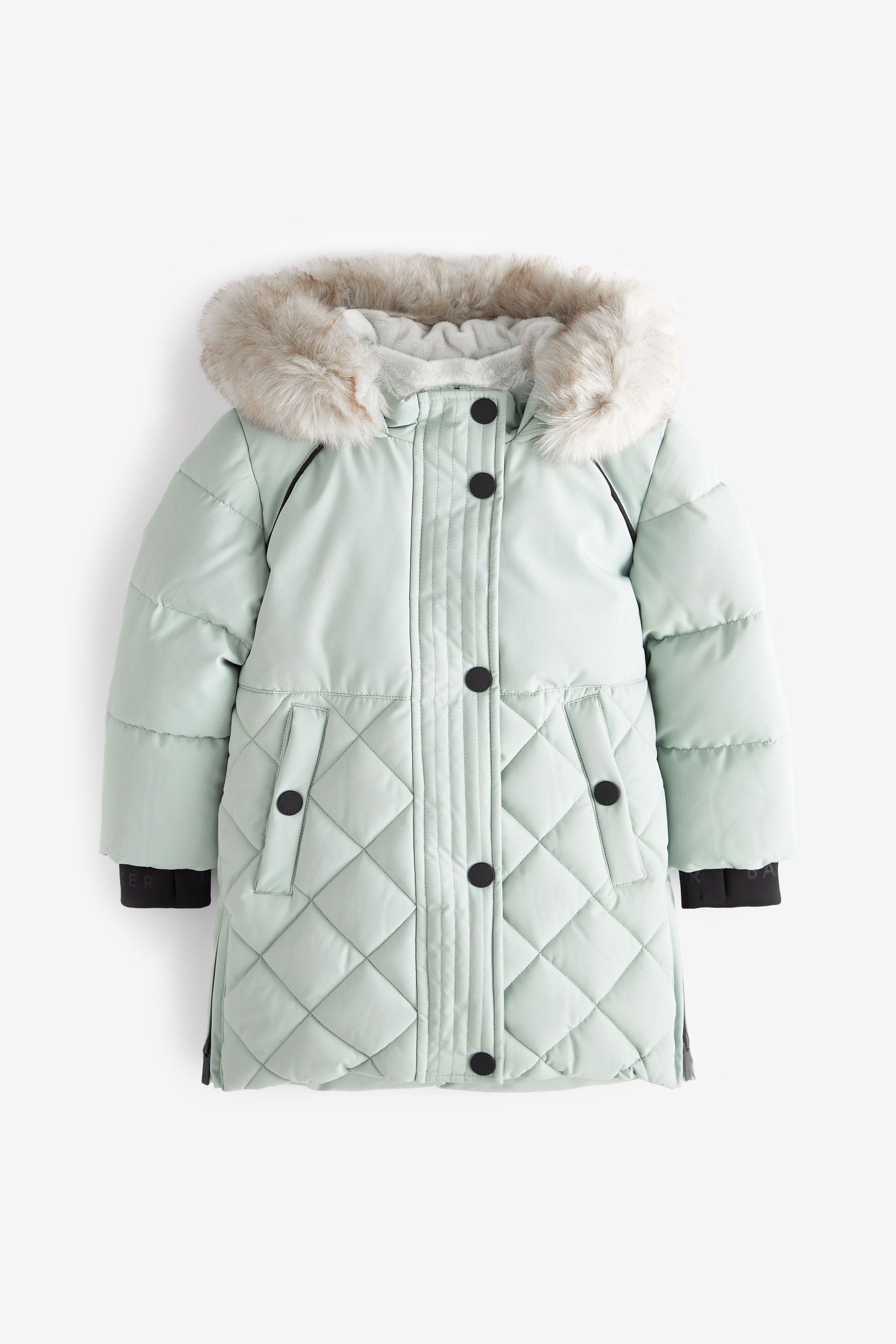 Mint Green Baker by Ted Baker Mint Green Quilted Coat