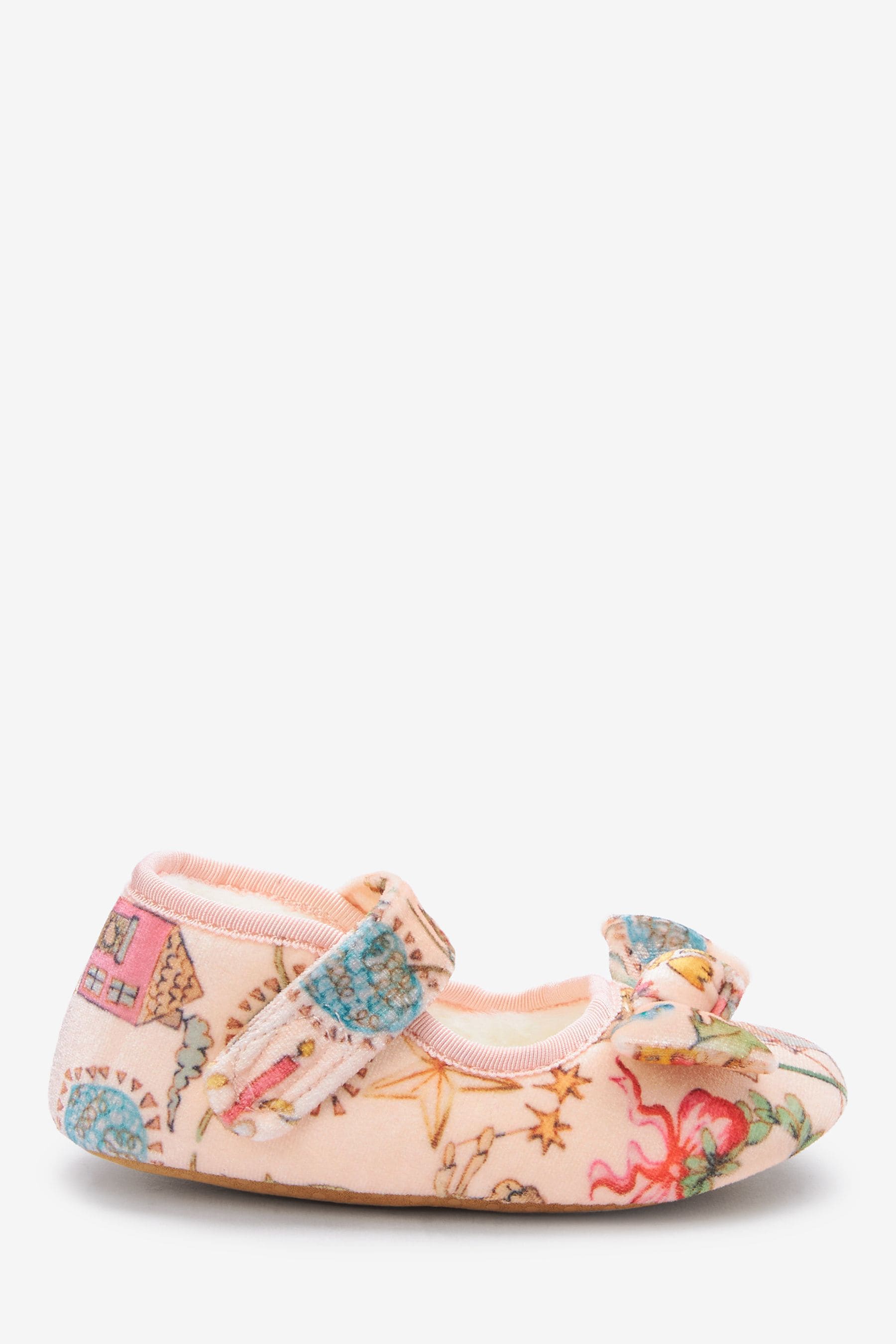 Pink Mary Jane Ballet Slippers