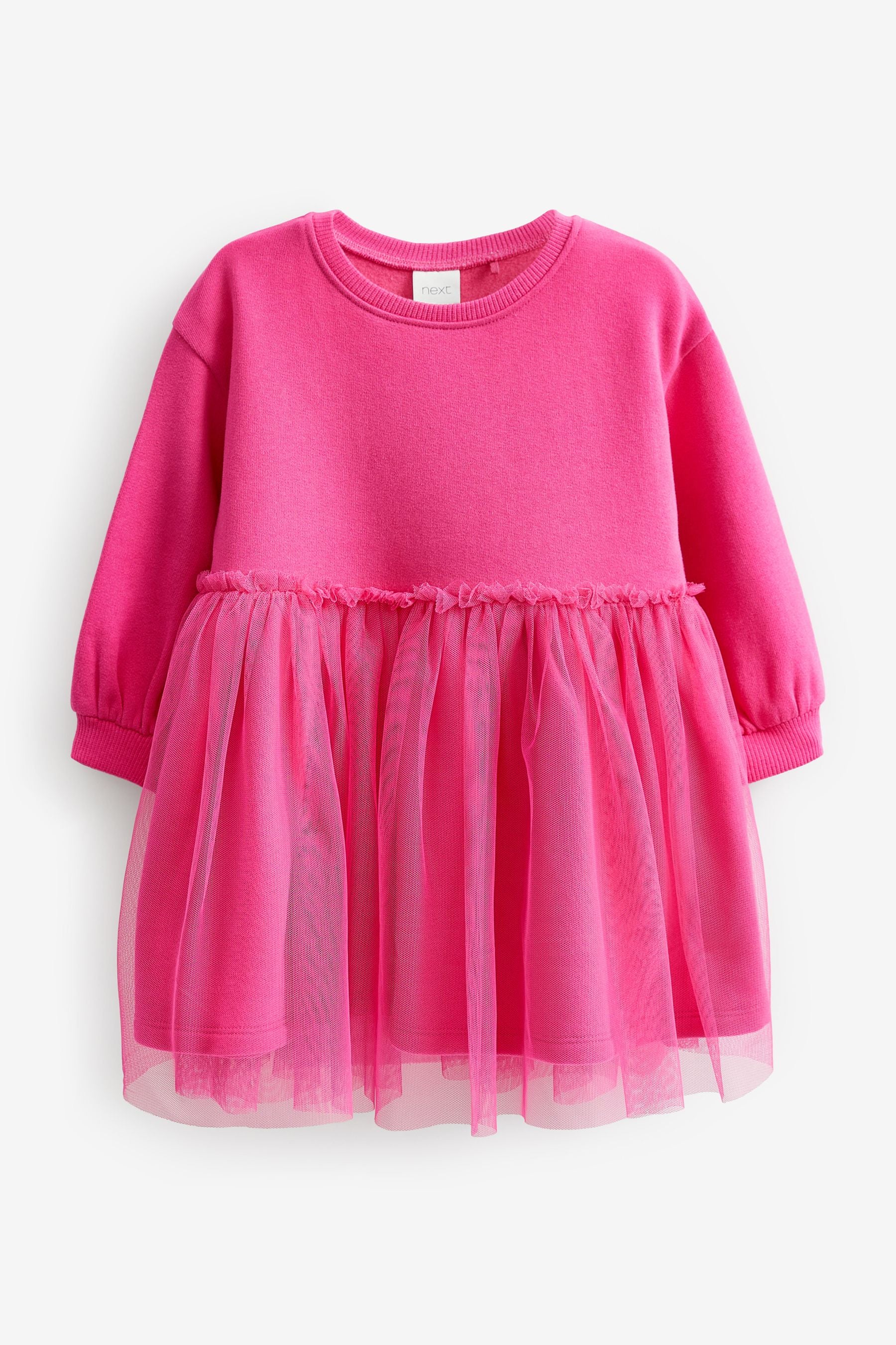 Bright Pink Party Twofer Dress (3mths-7yrs)