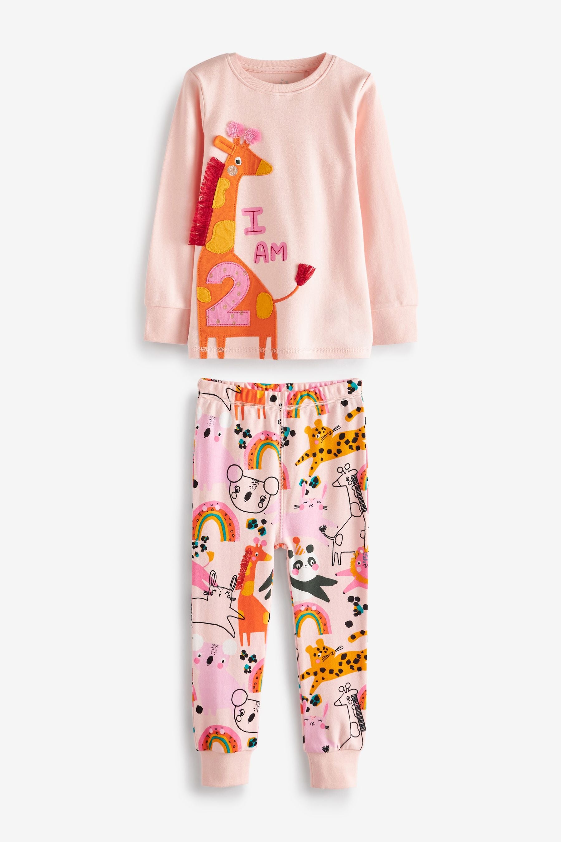 Bright 'I Am' Birthday Long Sleeve Pyjama 1 Pack