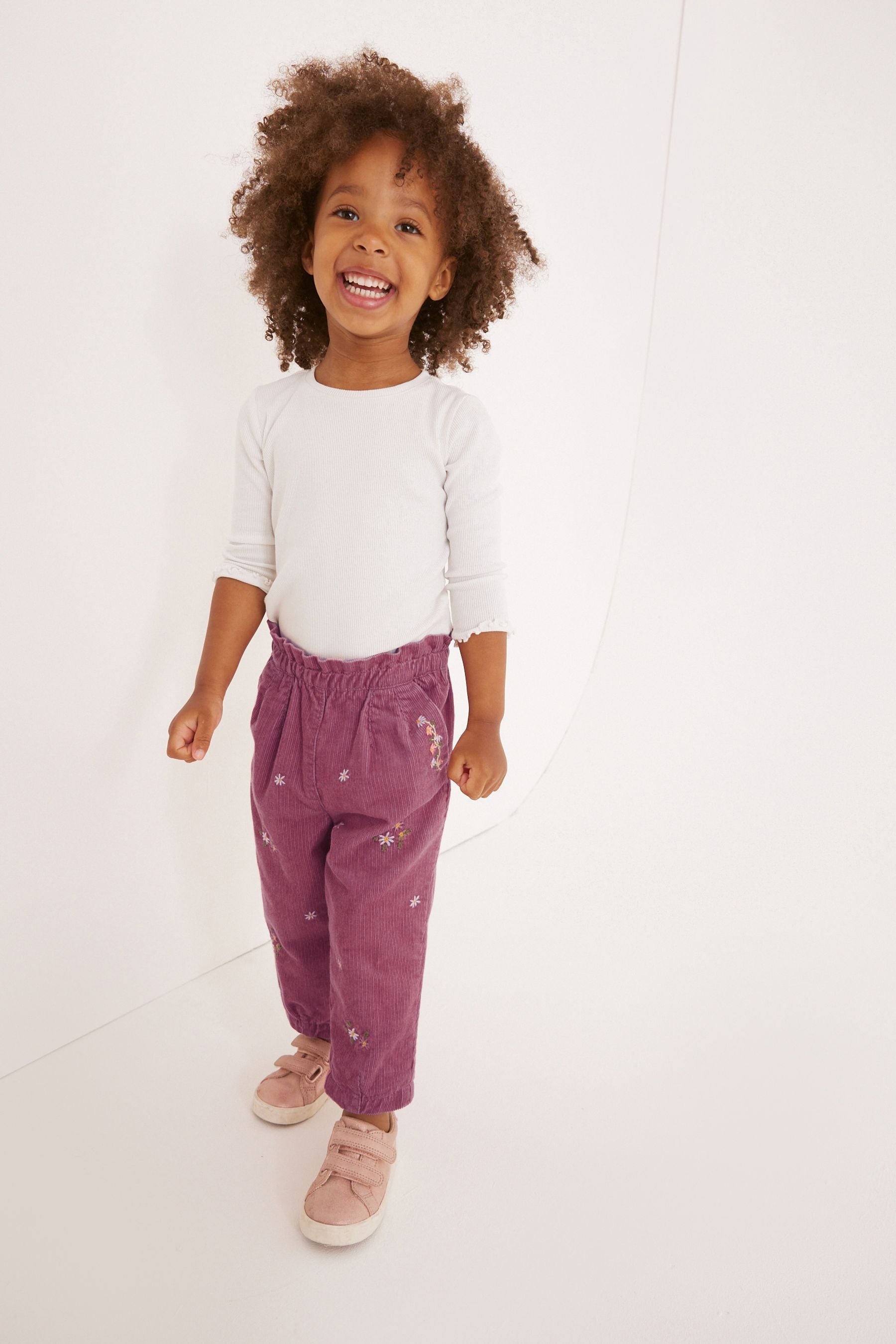 Pink Cord Trousers (3mths-7yrs)