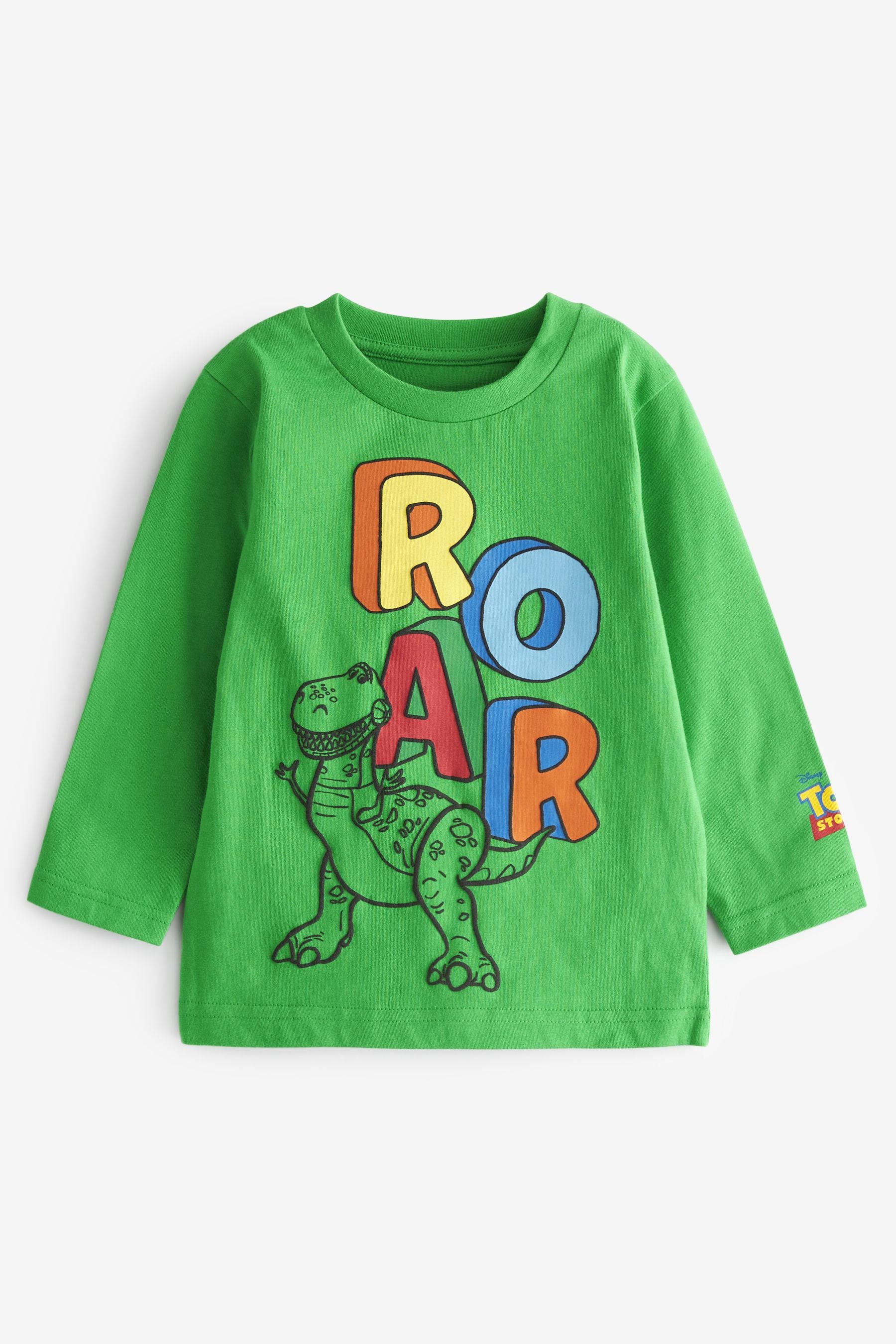 Green Rex Toy Story Long Sleeve T-Shirt (3mths-8yrs)