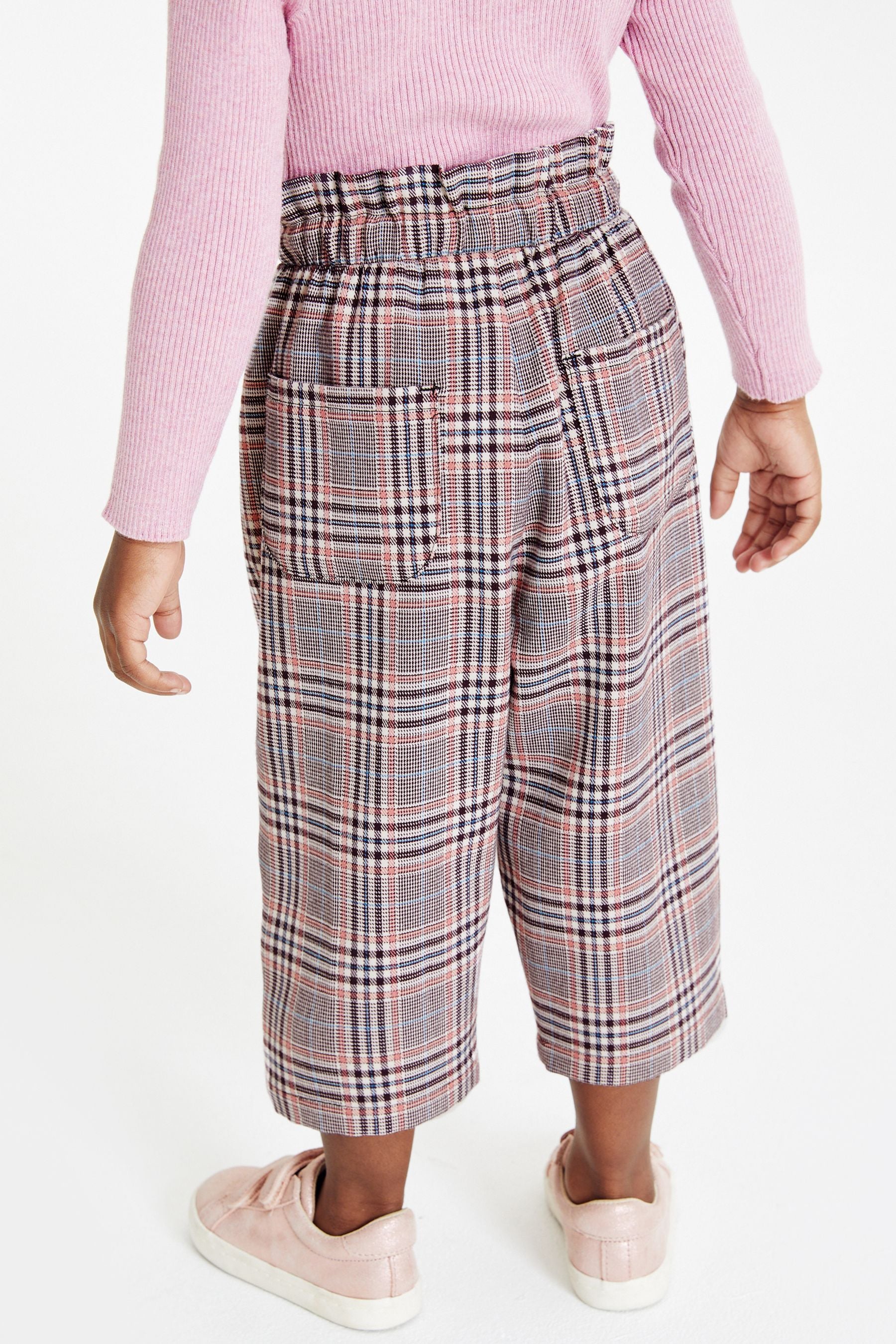 Pink Check Trousers (3mths-7yrs)