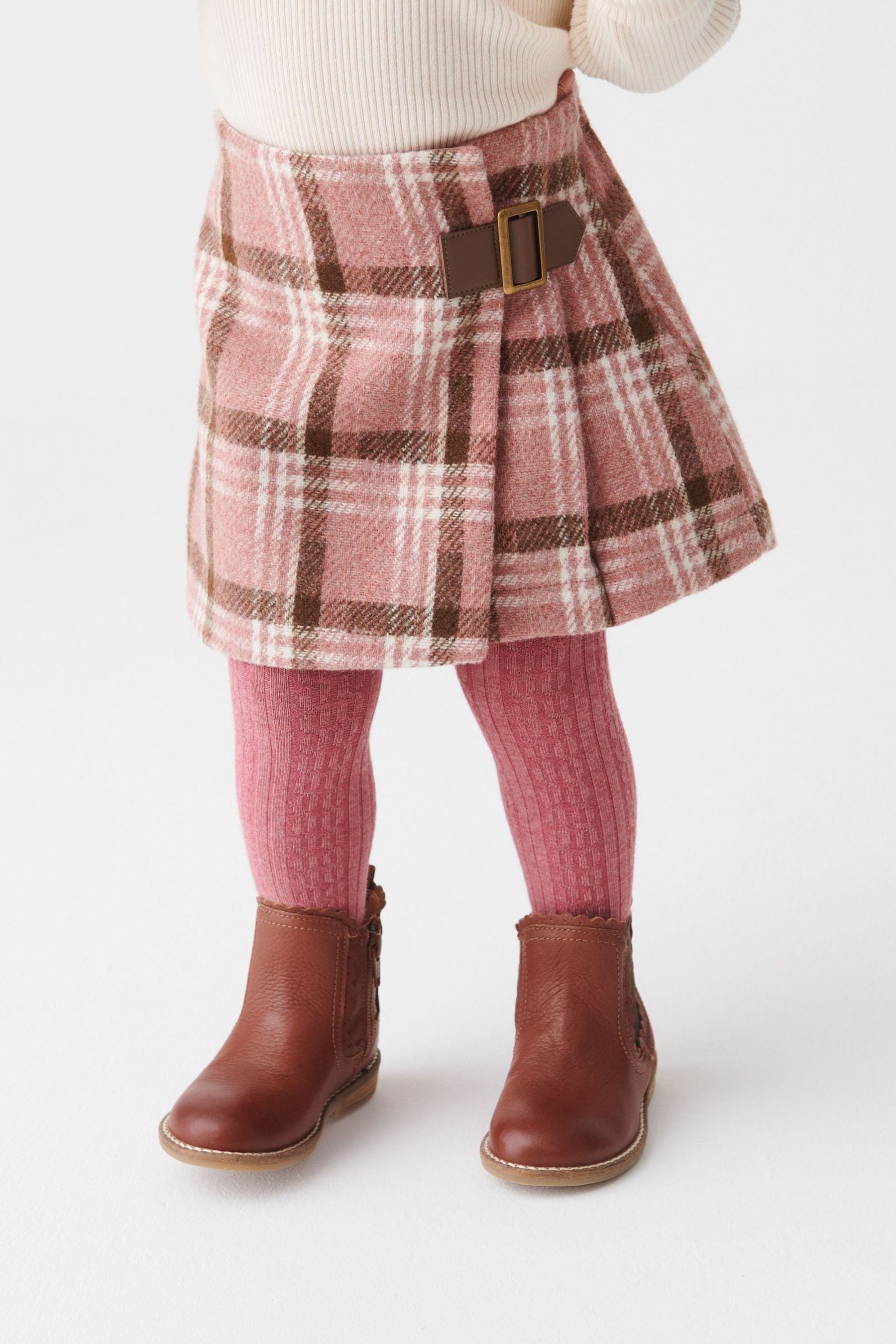 Pink Kilt & Tight Set (3mths-10yrs)