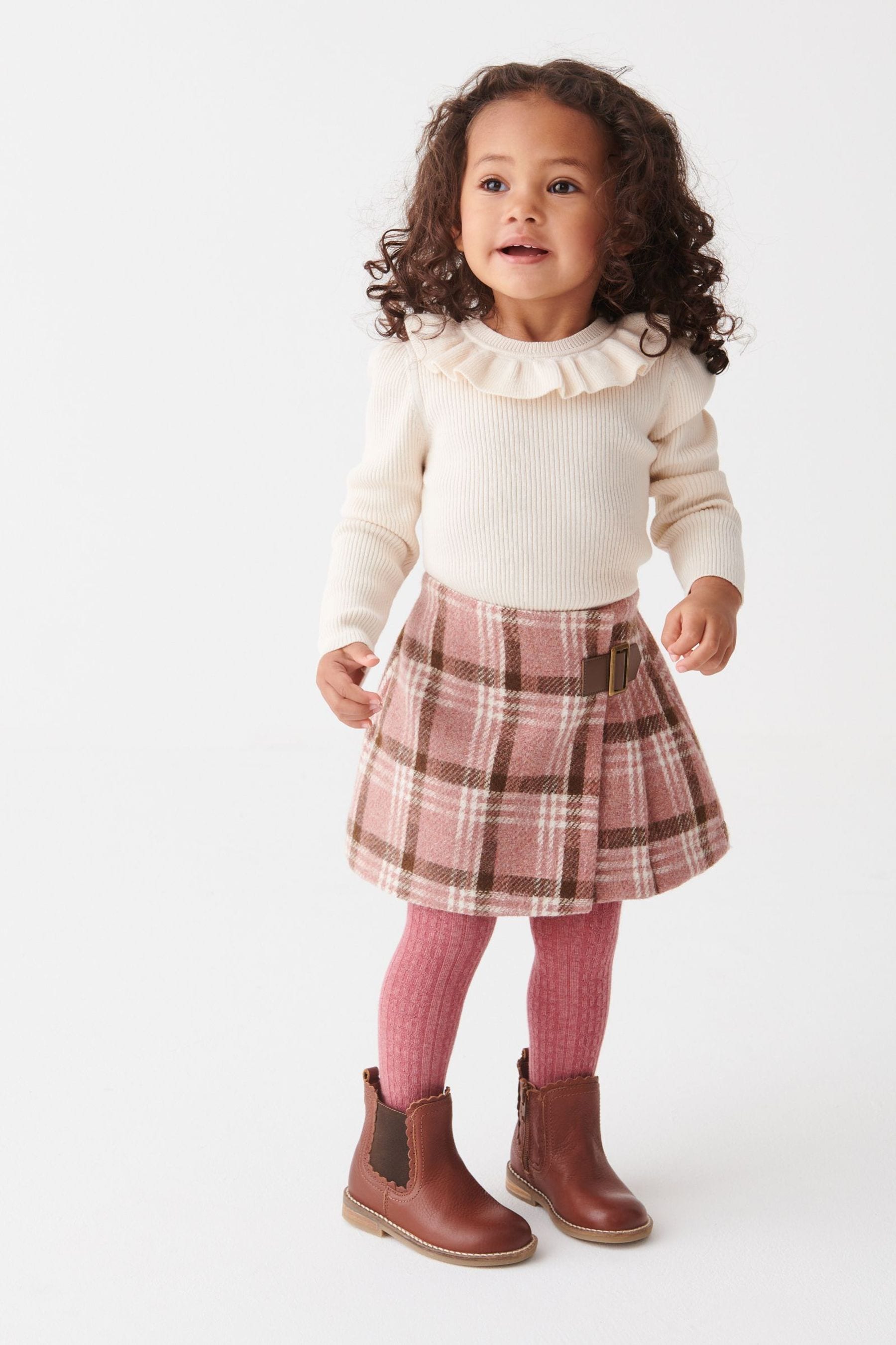 Pink Kilt & Tight Set (3mths-10yrs)