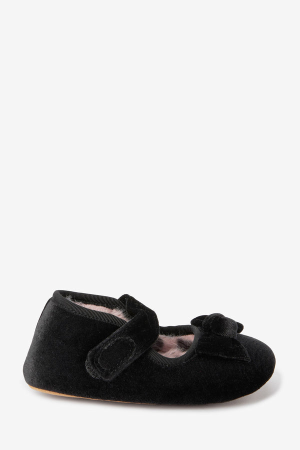 Black Mary Jane Ballet Slippers