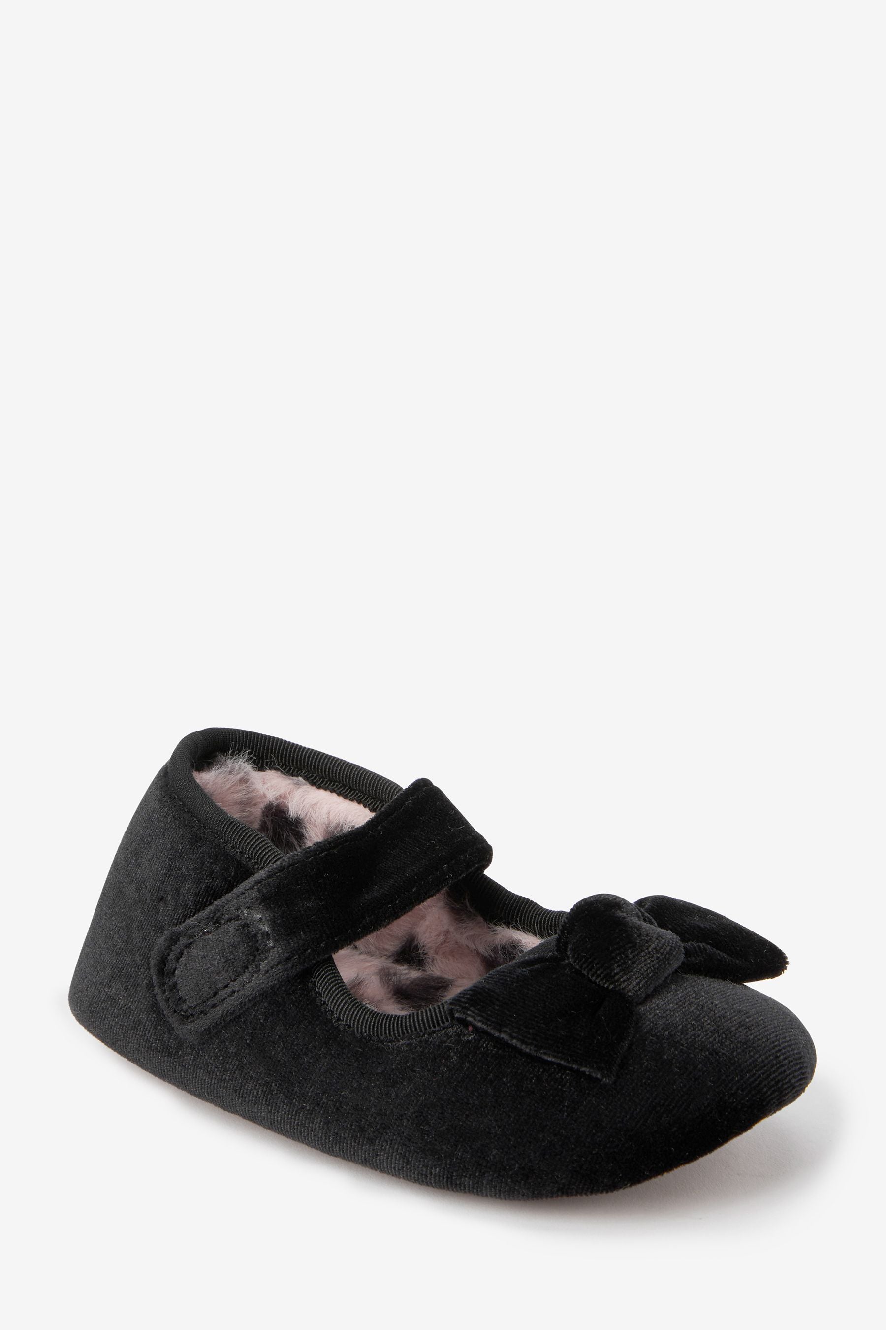 Black Mary Jane Ballet Slippers