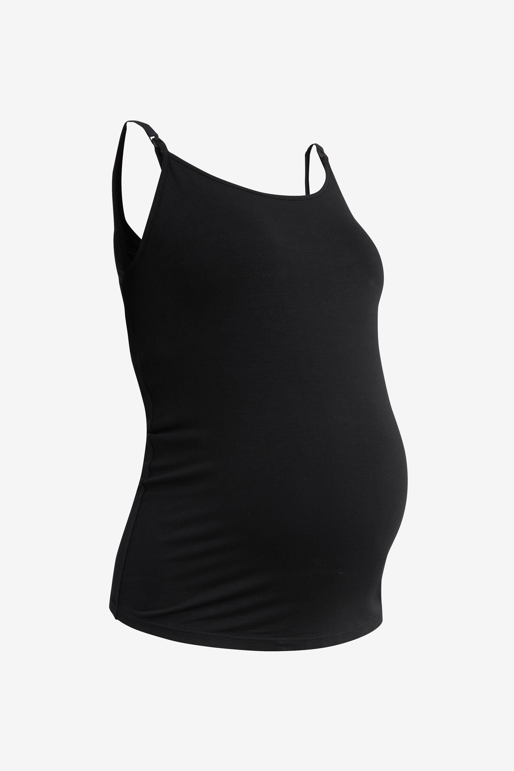 Black Maternity Nursing Vest